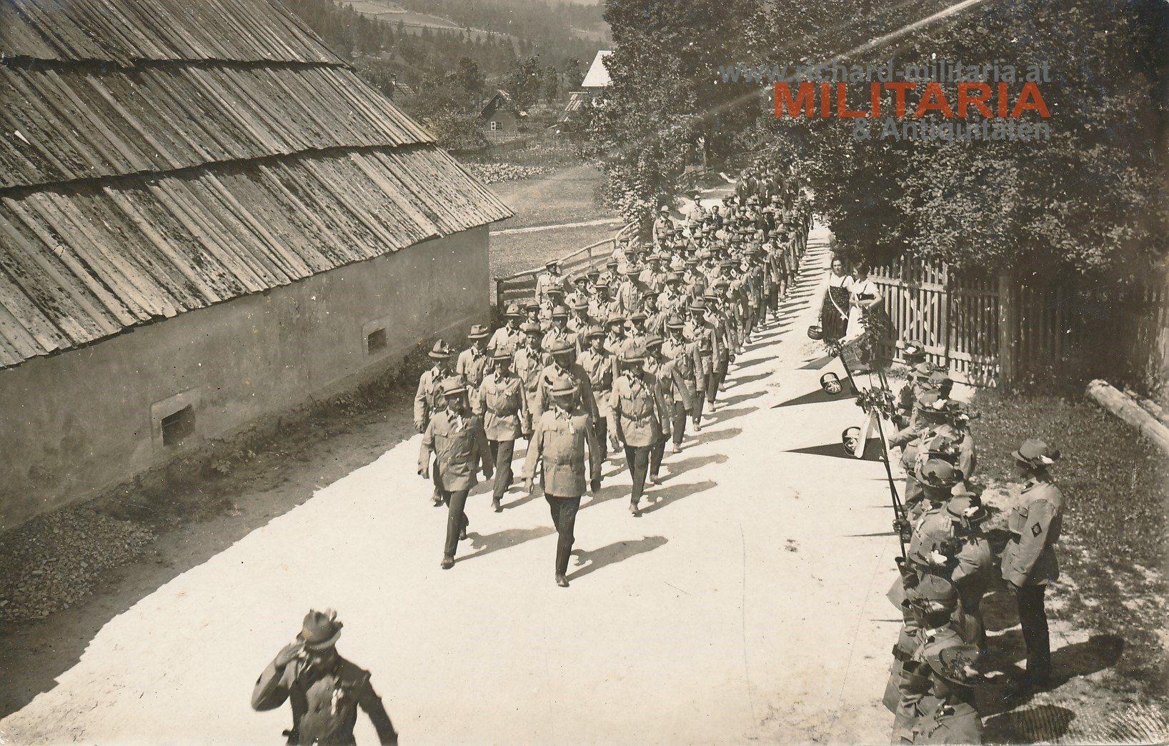 12. VIII 1928 - Defilierung des Heimatschutzes