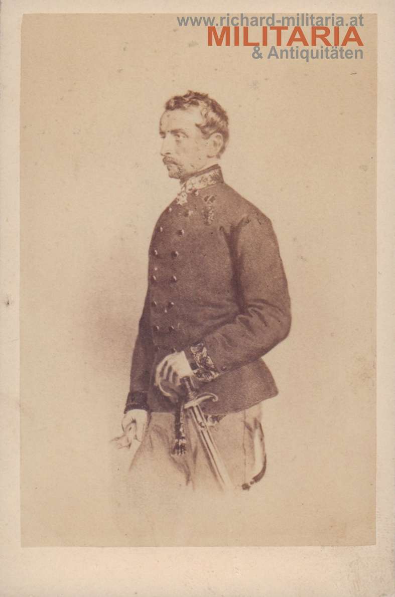 Felix Ritter von Kraus - Militärarzt - Hartkartonfoto