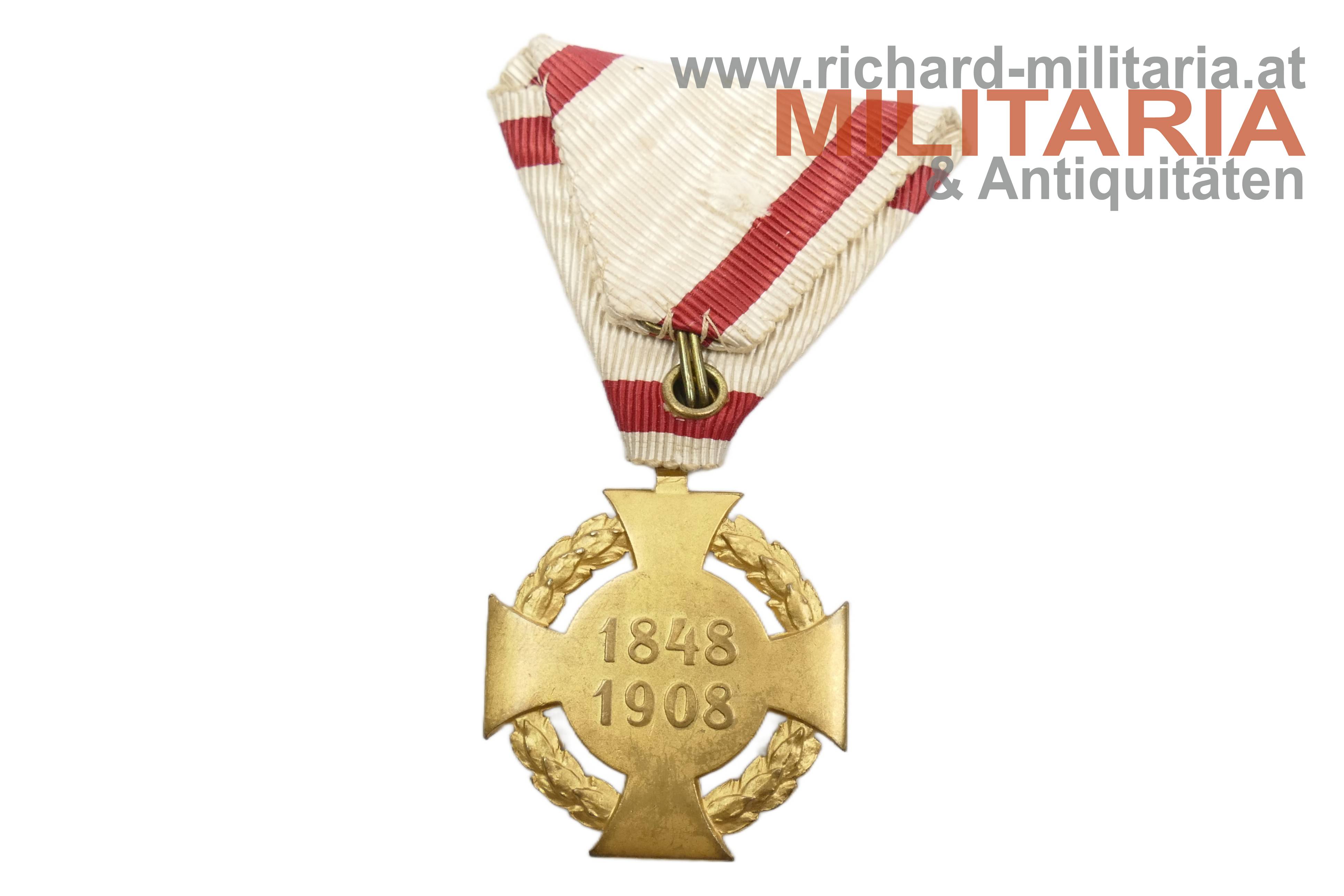 k.u.k Jubiläumskreuz 1848-1908