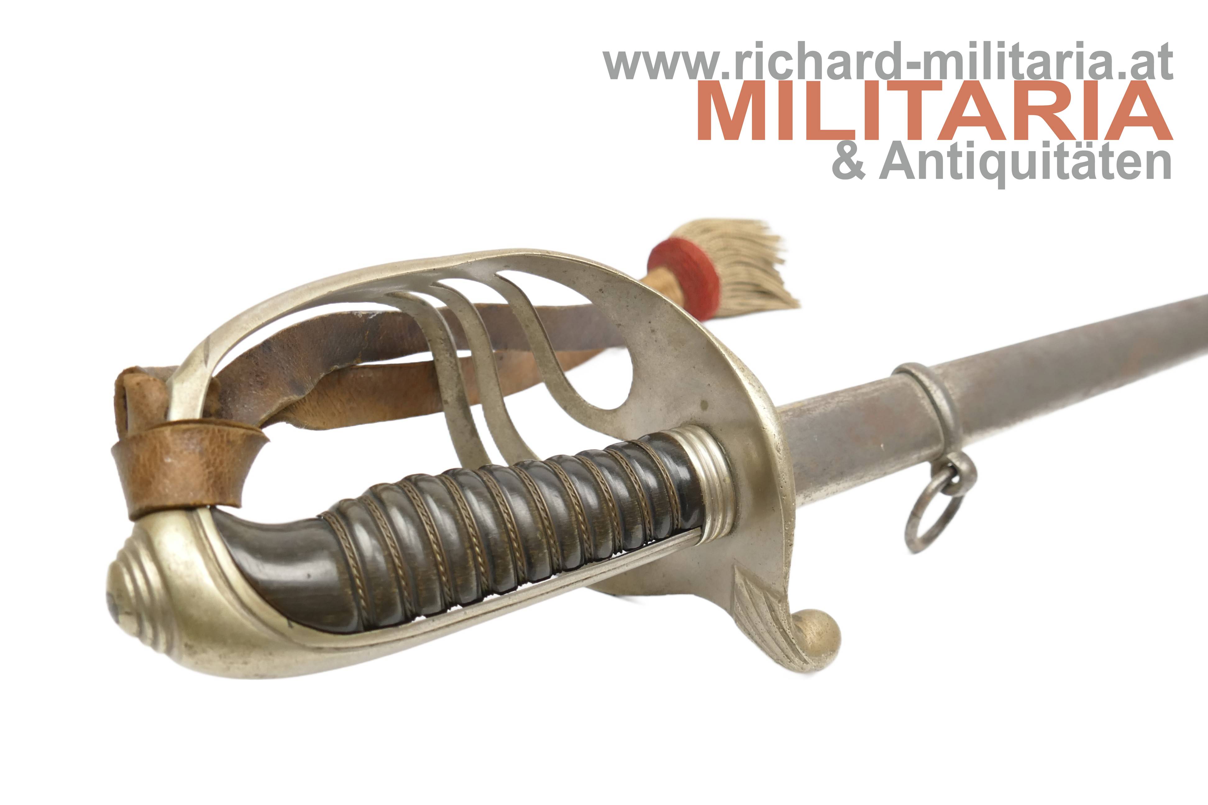 Frankreich - Degen Offizier Infanterie M1882 - 1916