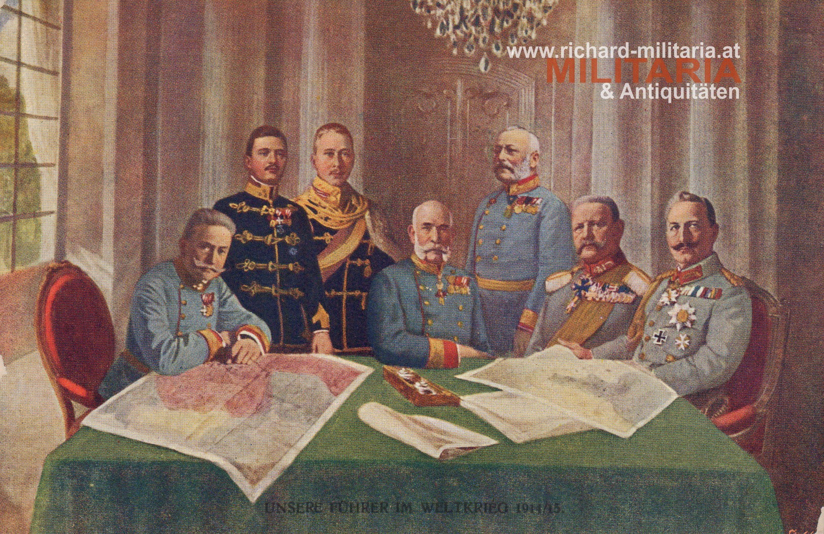 k.u.k. PK "Unsere Führer im Weltkrieg 1914/15" - ungelaufen 