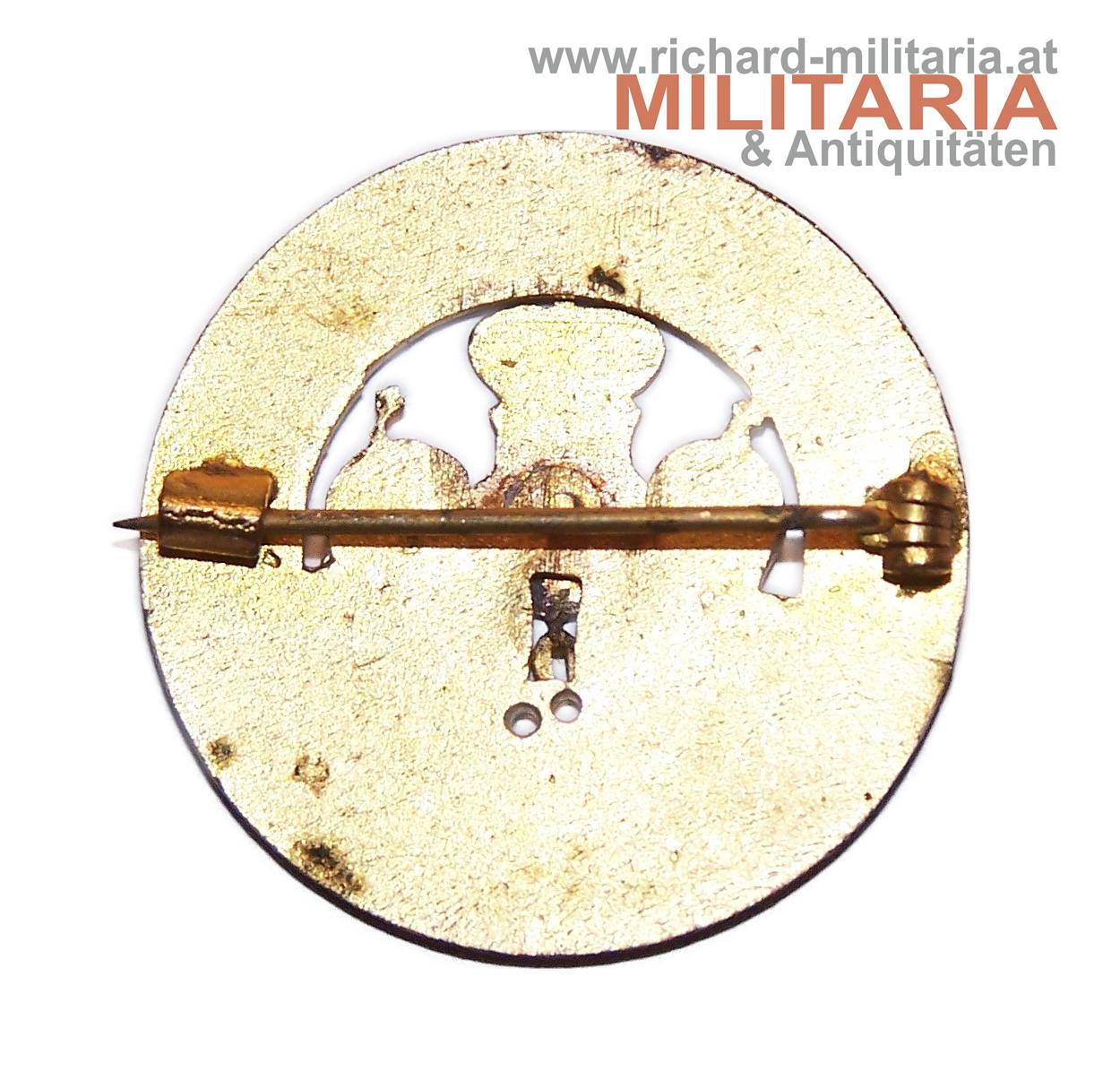 k.u.k. patriotisches Abzeichen - Invalidenfond 61 / 61 Rokkantalap