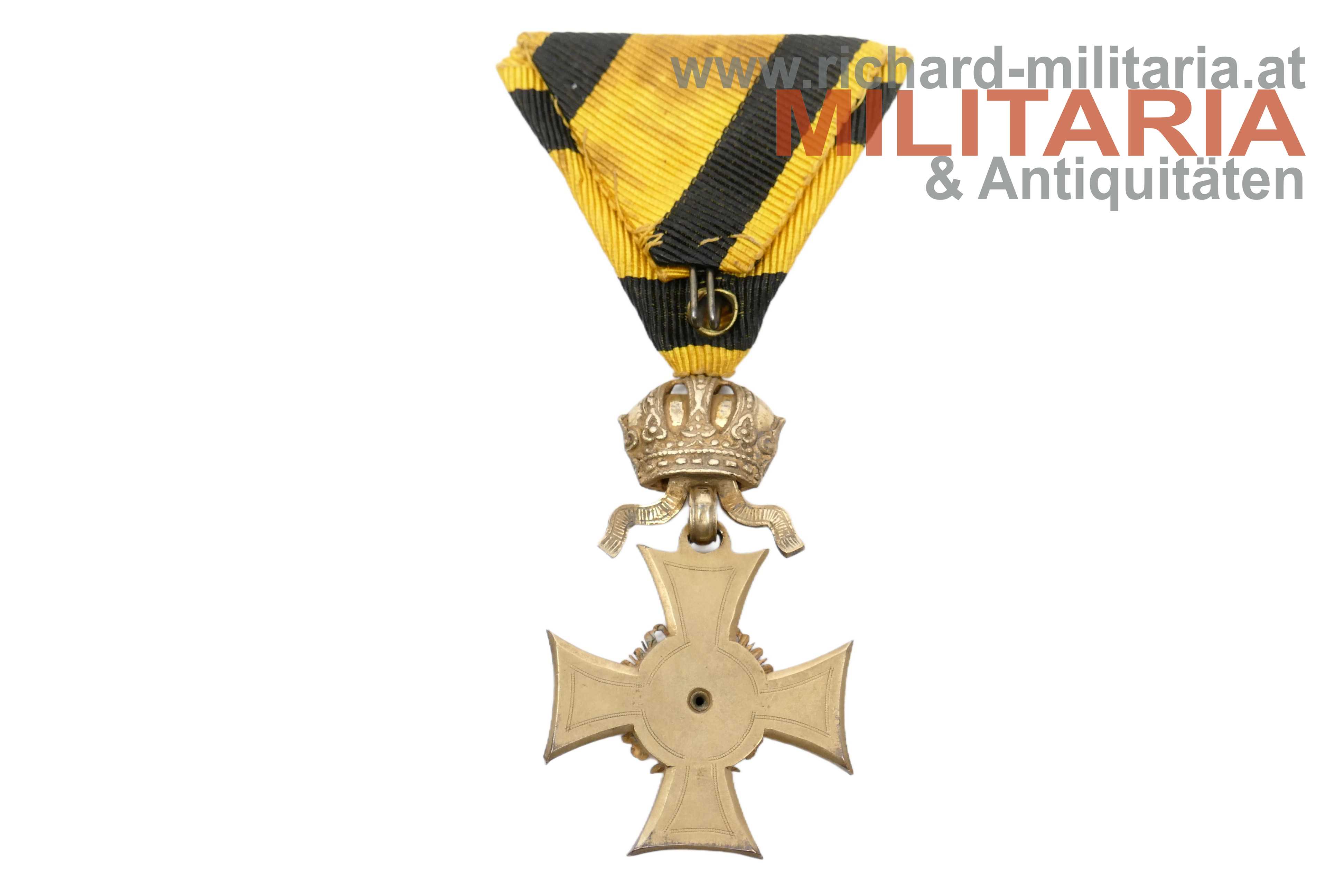 k.u.k. Militärdienstzeichen für Offiziere 1. Klasse (50 Jahre)