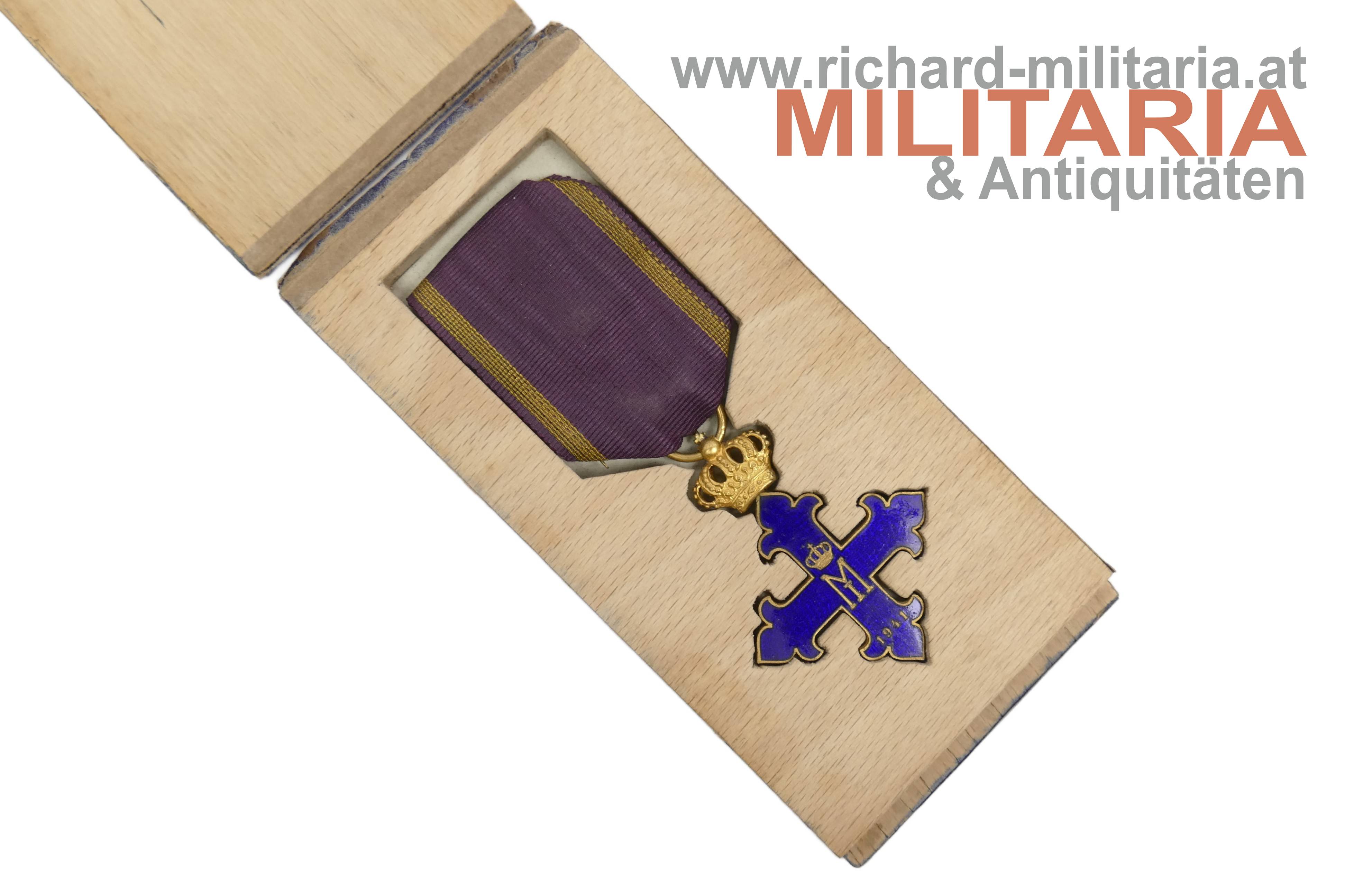 Rumänien - Orden Michael der Tapfere 3. Klasse im Etui