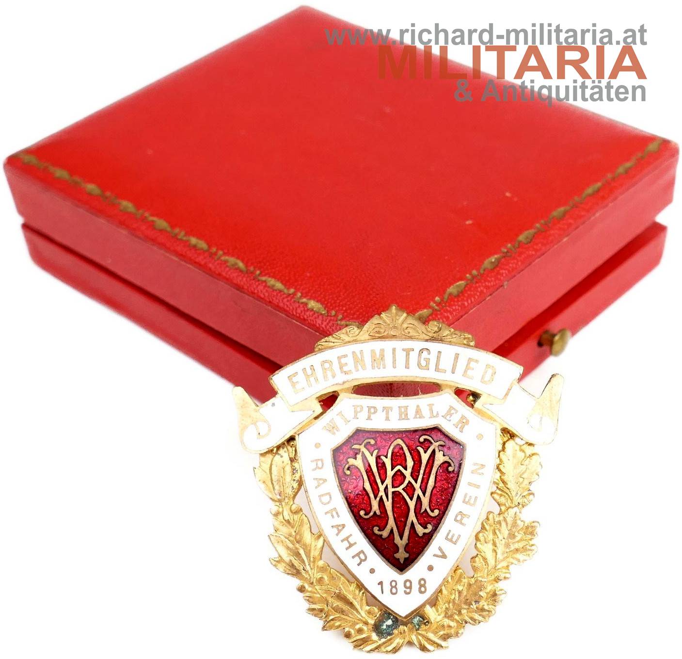 Wippthaler Radfahr Verein 1898 - Ehrenmitglied - Abzeichen - Tirol 