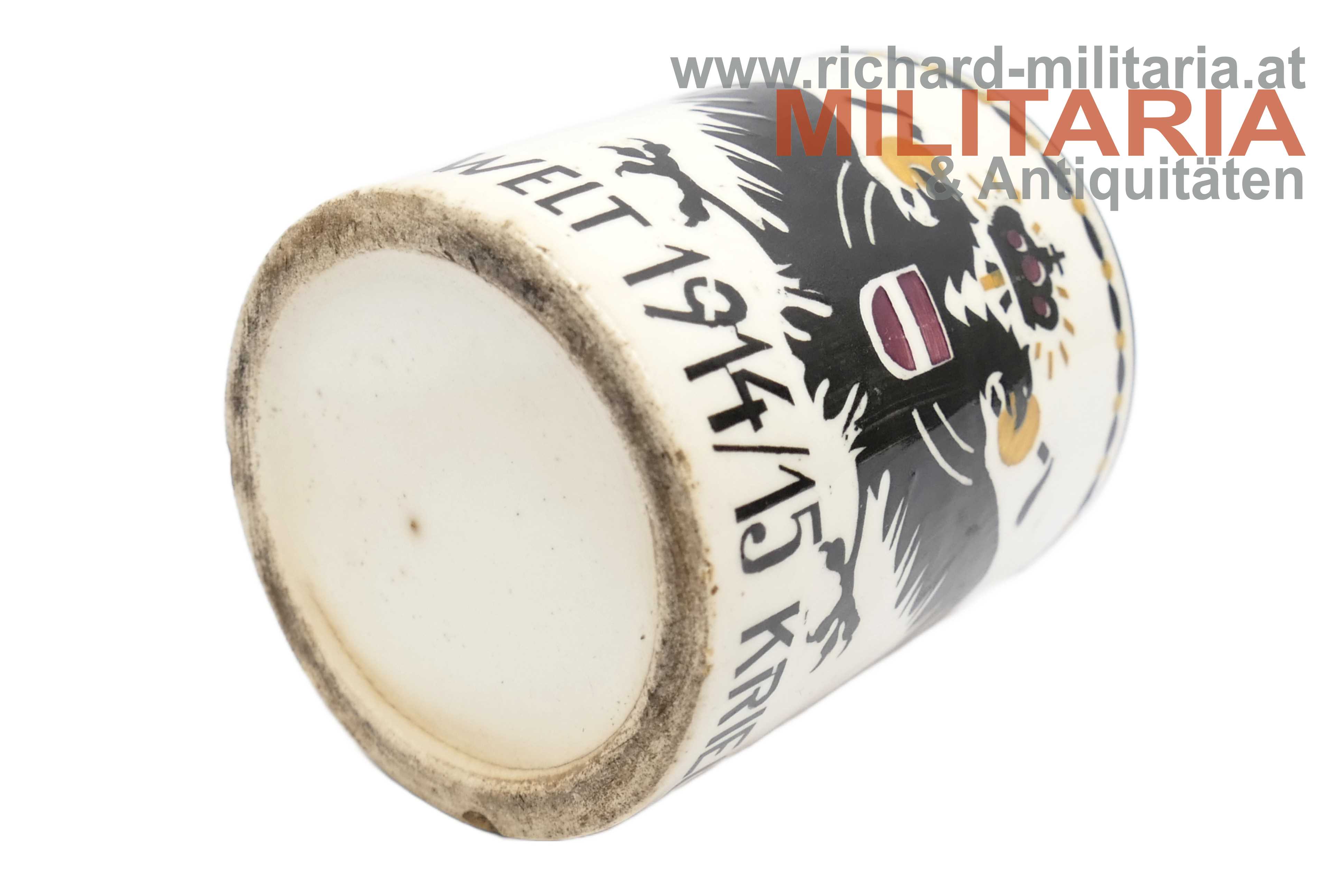 k.u.k. patriotisches Häferl - Weltkrieg 1914/15