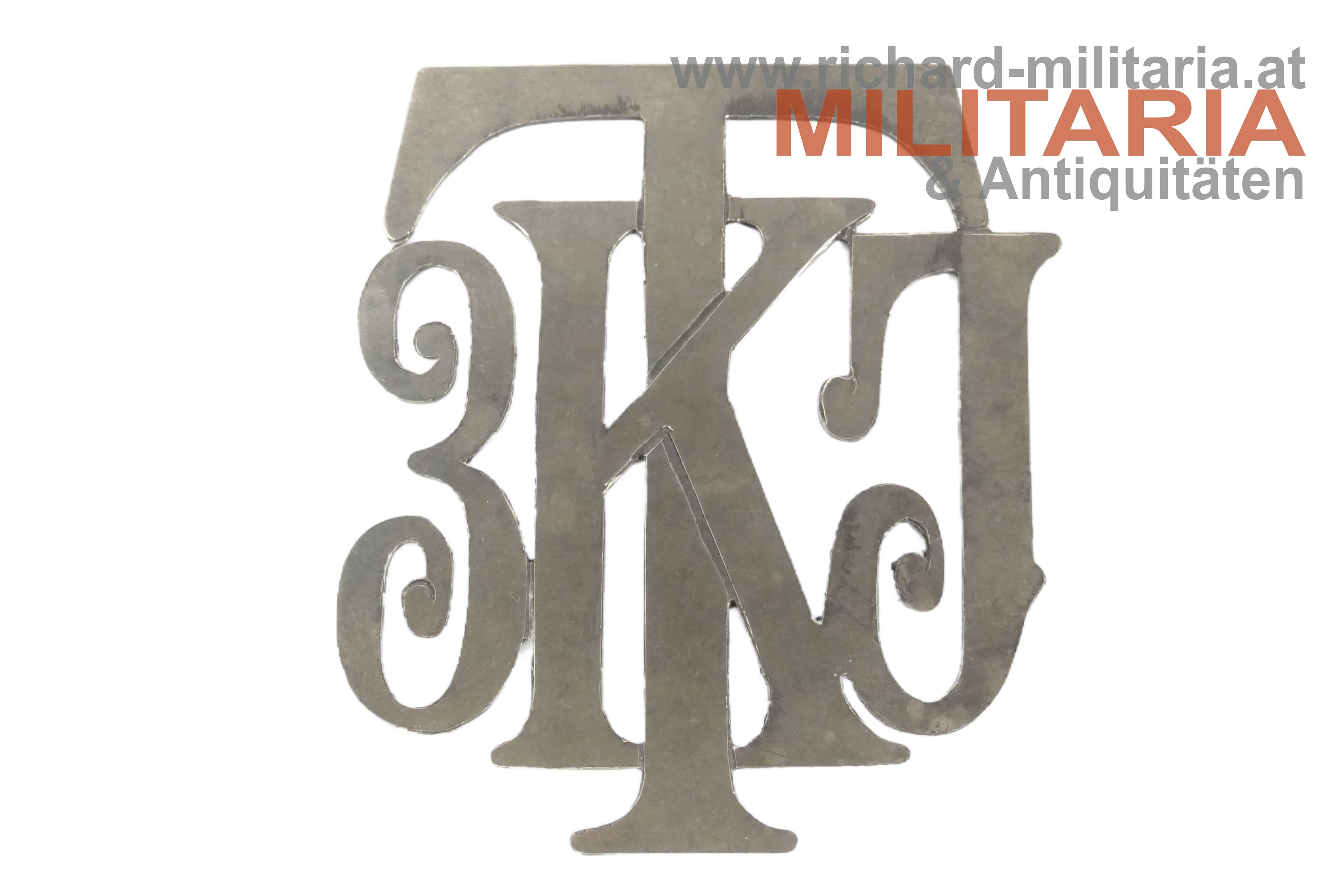 3. Tiroler Kaiserjäger Regiment - Metallauflage