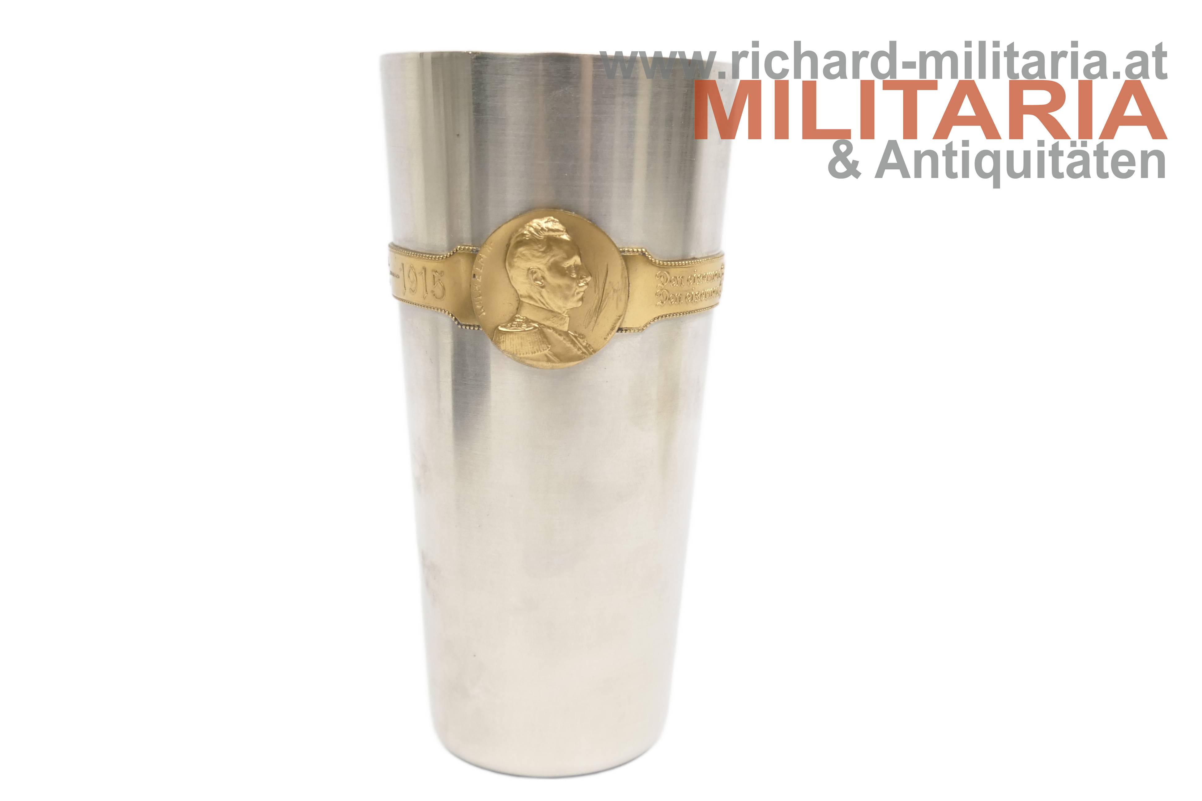k.u.k. Kriegsfürsorge "Kriegsbecher" 1914-1915 - große Ausführung