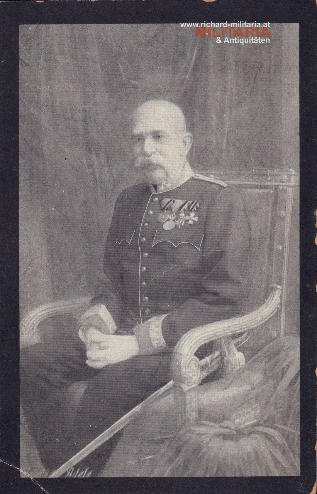 k.u.k. PK "Kaiser Franz Josef I." - Sterbekarte