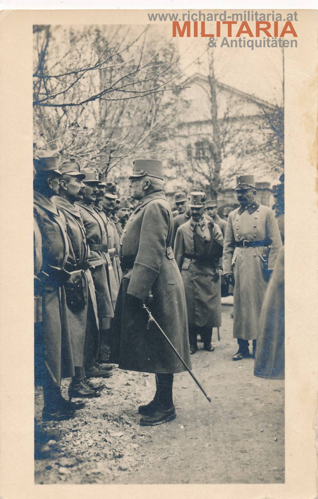 k.u.k. PK - Erzherzog Friedrich - GM Novak - GO Boroevic 