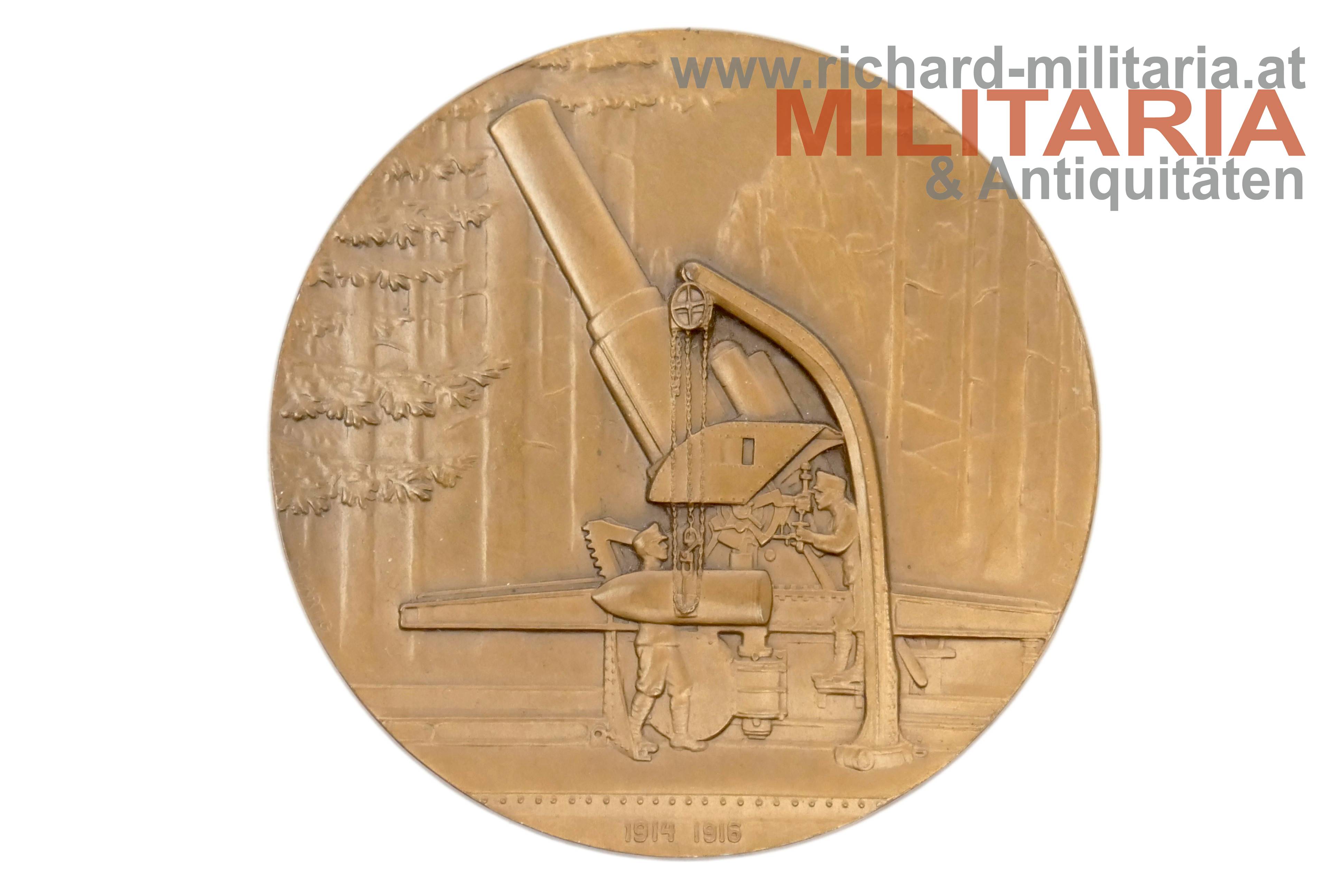 k.u.k. Medaille - Kriegsminister Generaloberst Freiherr v. Krobatin