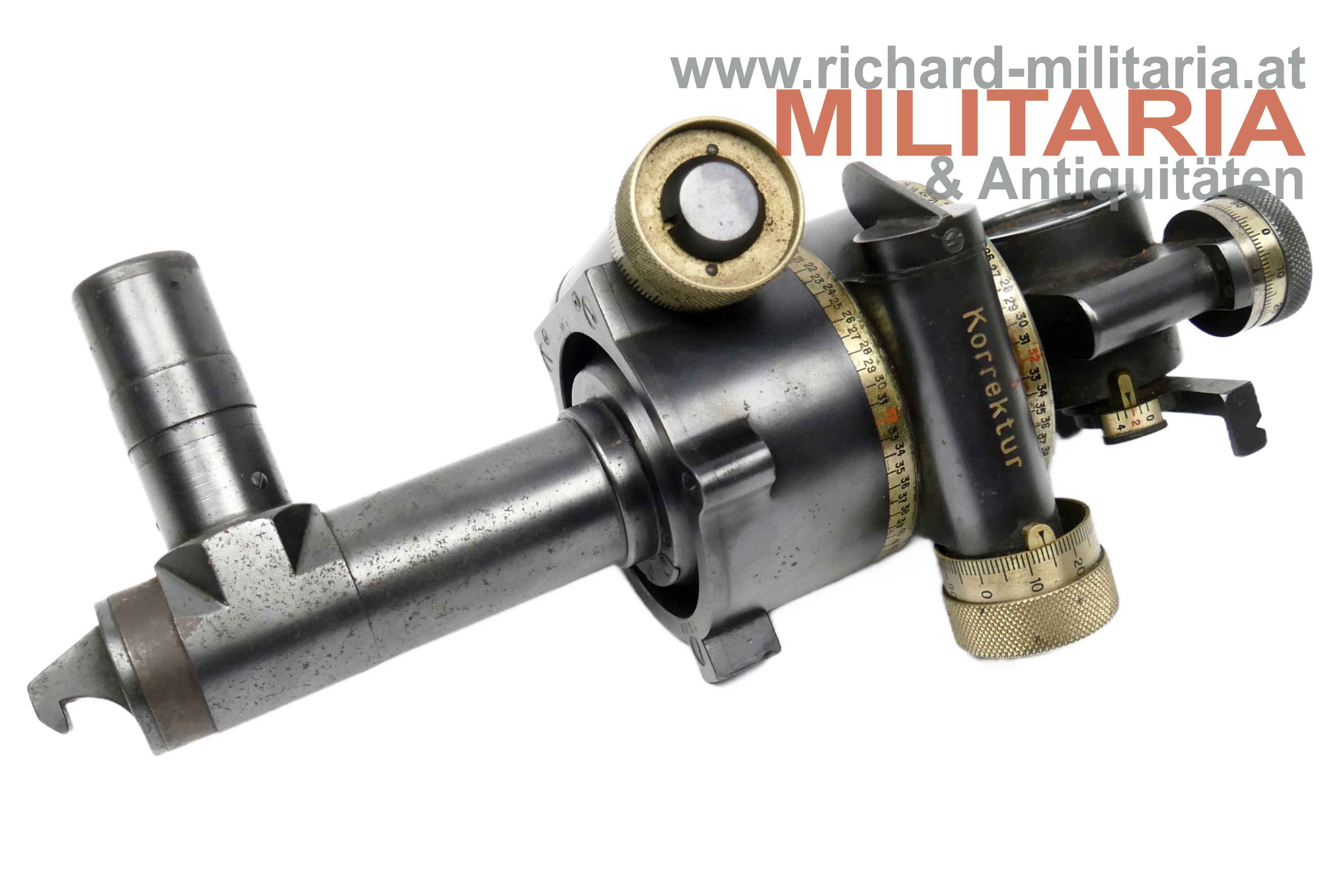 k.u.k. Artillerie-Geschützfernrohr - C.P. Goerz - M.8/14 4fach 