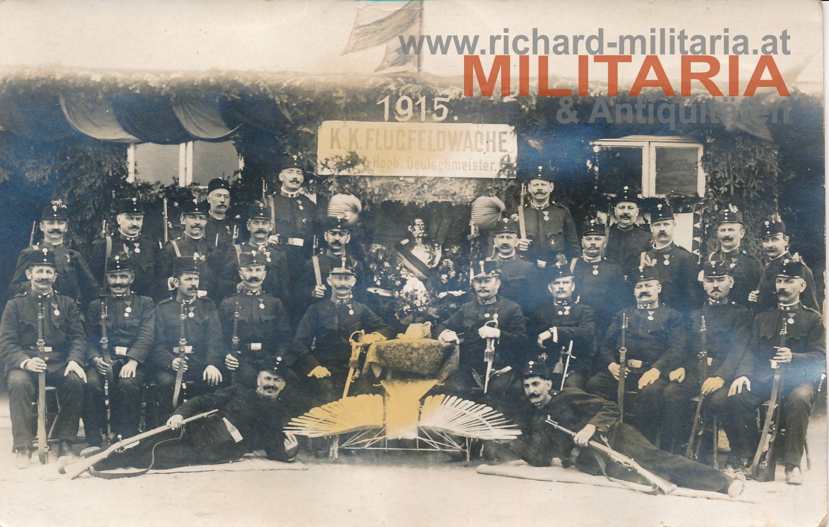 k.k. Flugfeldwache - Hoch & Deutschmeister - 1915