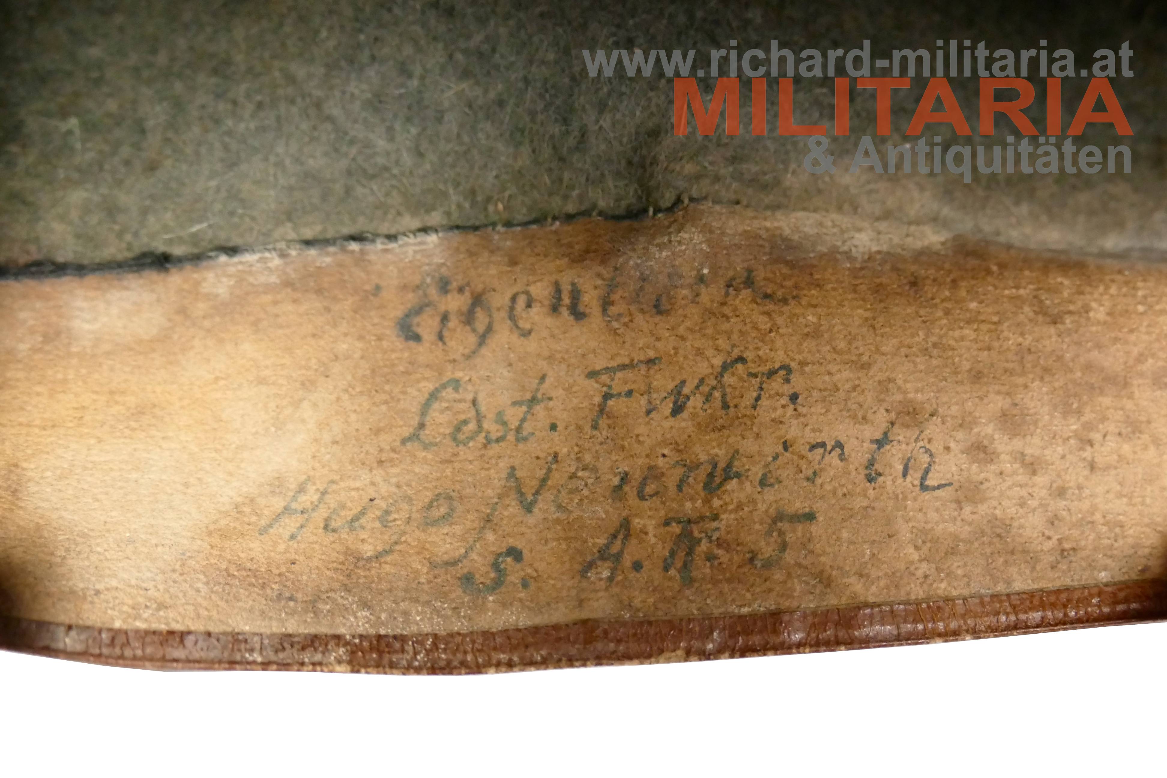 k.u.k. feldgraue Kappe M1916 - Mannschaft - Landsturm Feldwebel Neuwirth