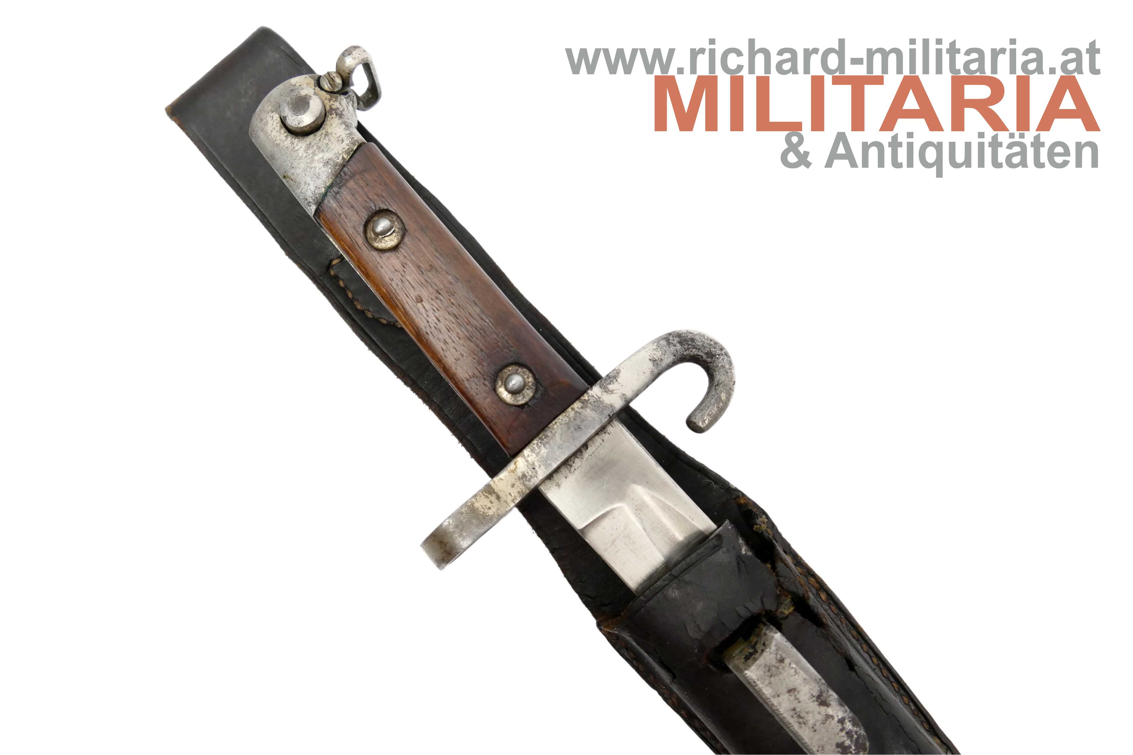 Messerbajonett M1895 vernickelt 