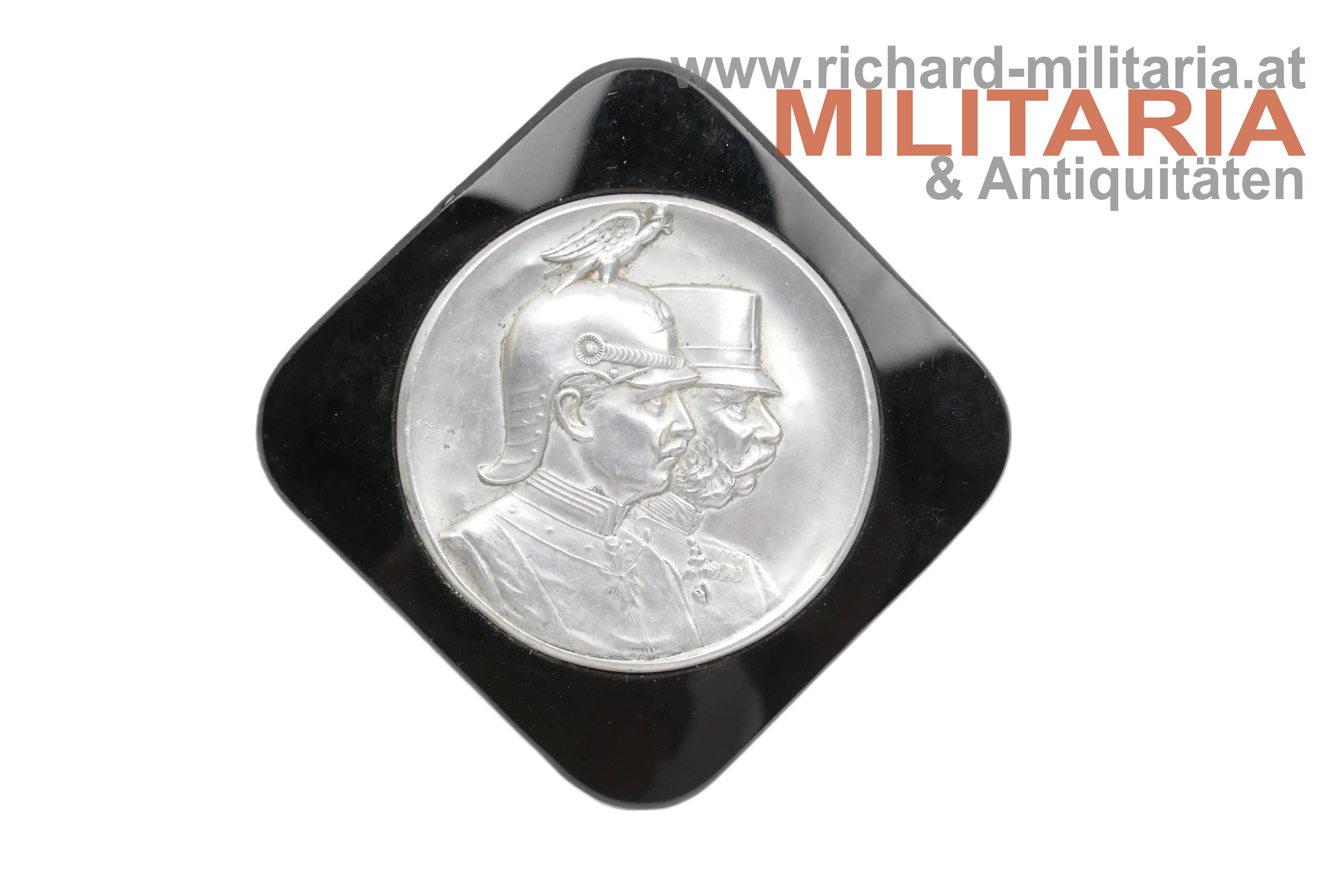 k.u.k. Briefbeschwerer - Kaiser Franz Joseph und Kaiser Wilhelm