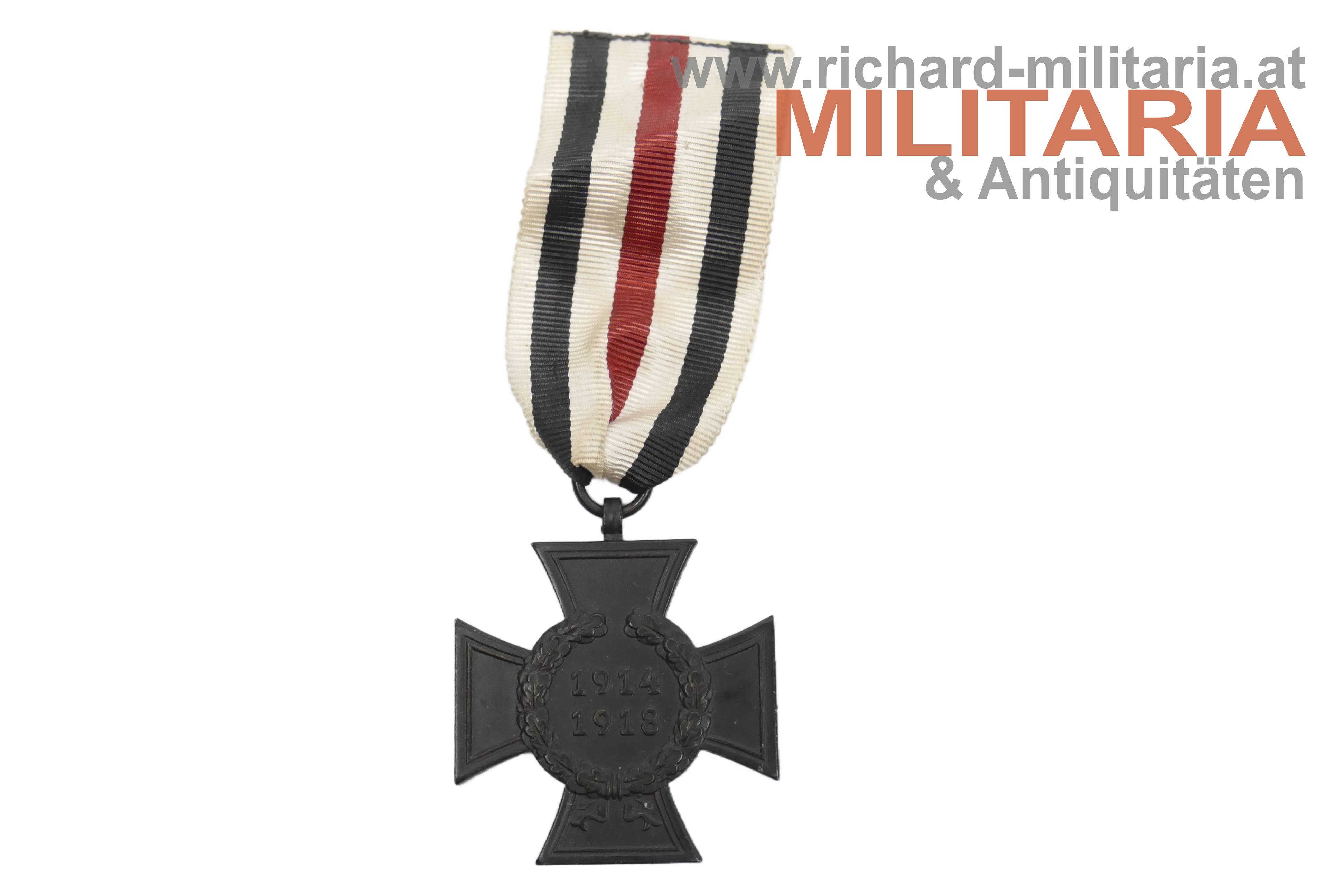 Ehrenkreuz für Witwen u. Waisen gefallener Kriegsteilnehmer 1914-1918