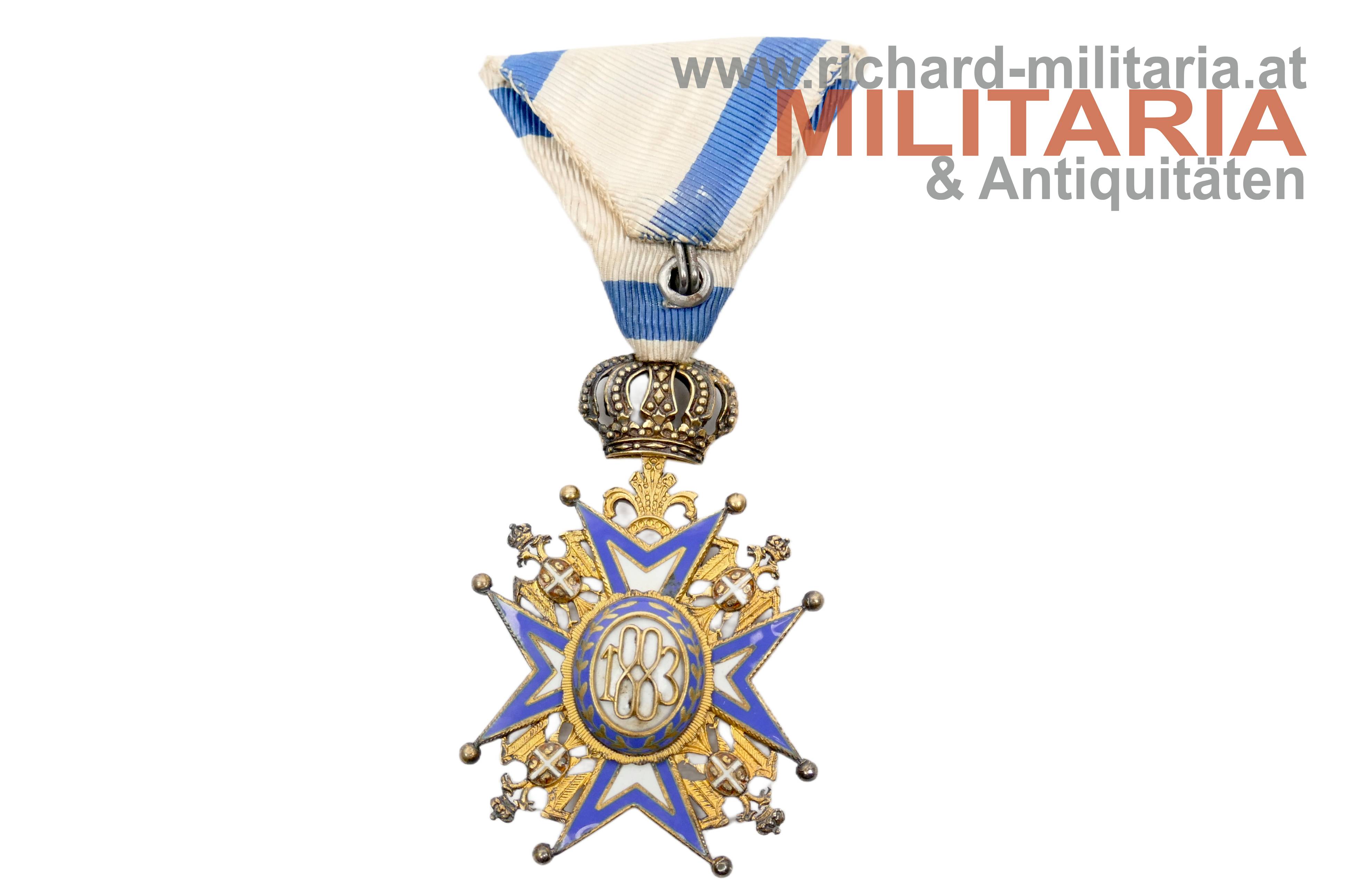 St. Sava Orden 4. Klasse