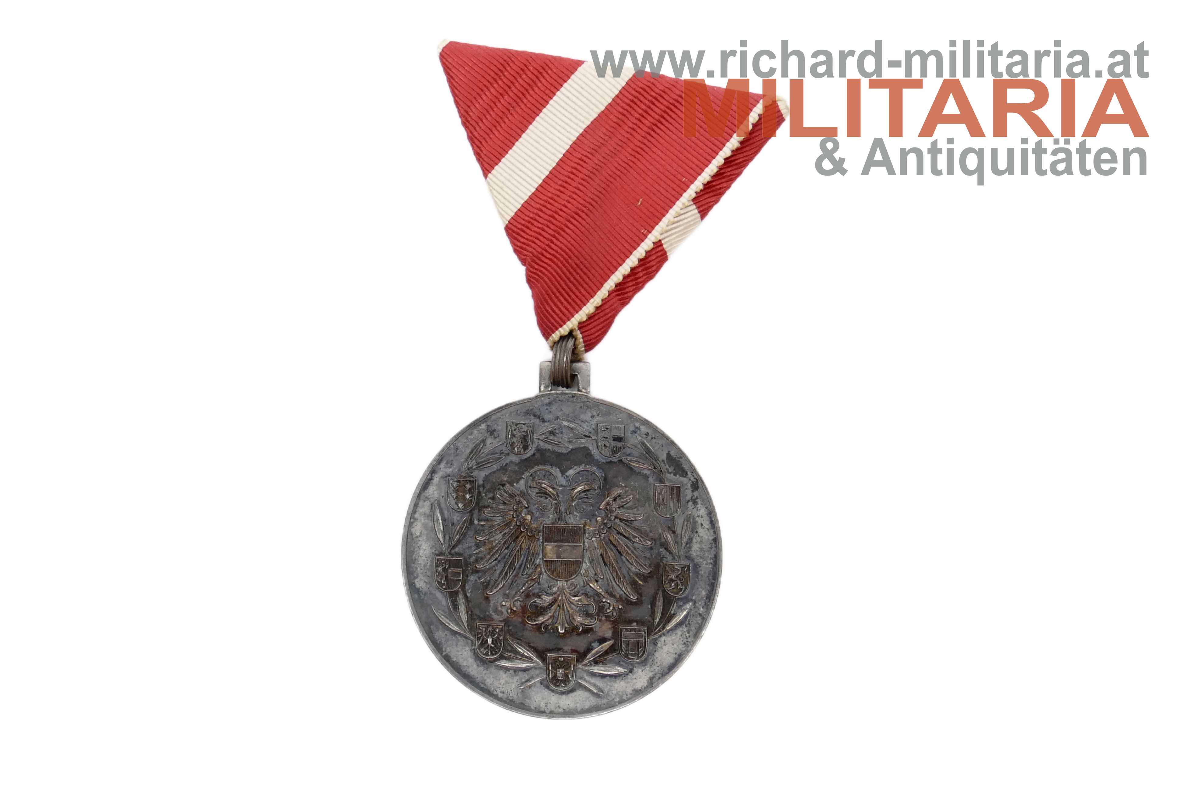 Bundesstaat - Große Silberne Medaille für Verdienste mit Etui