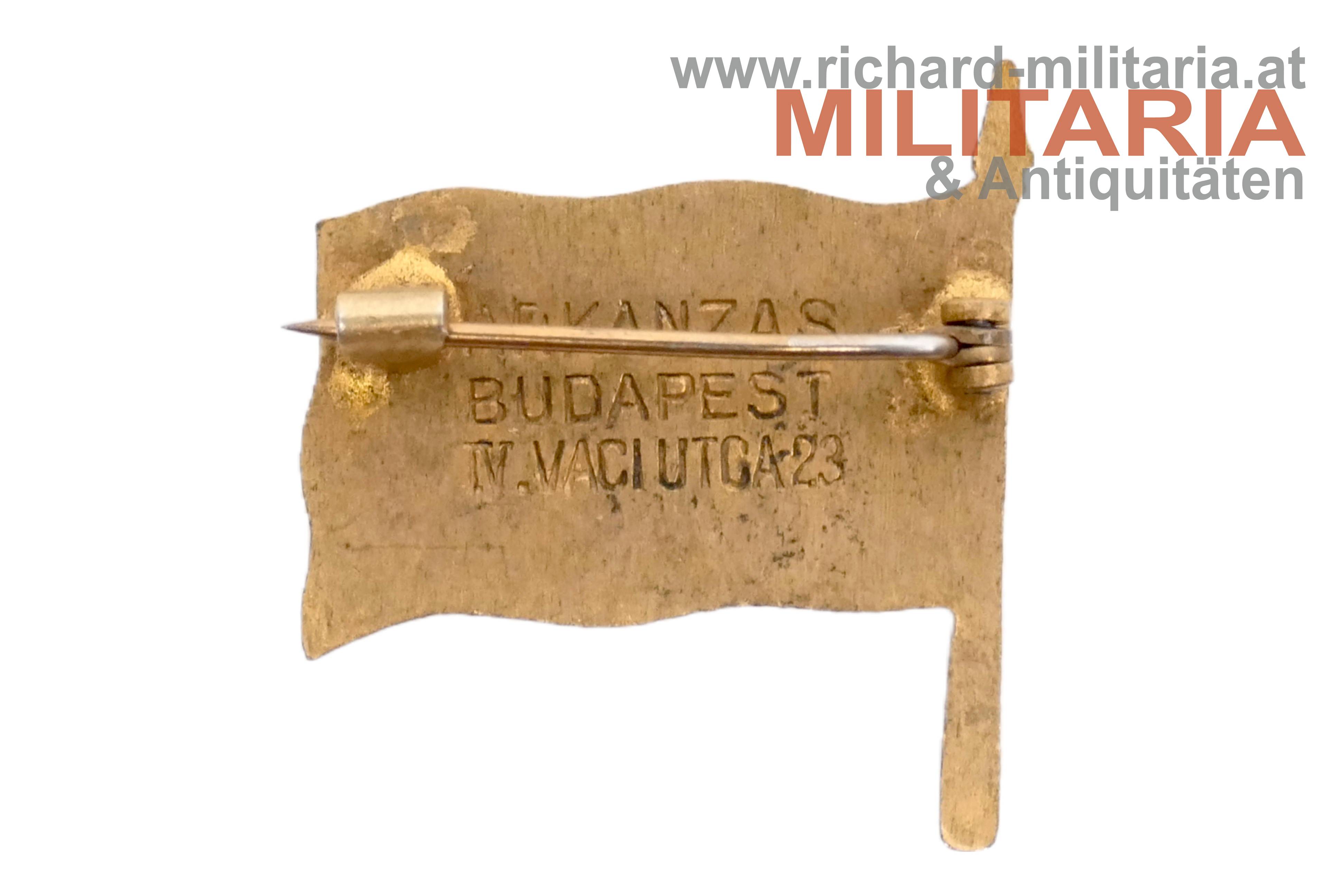 k.u. Kappenabzeichen - Honvéd Infanterie-Regiment Nr. 28 - Eszéki