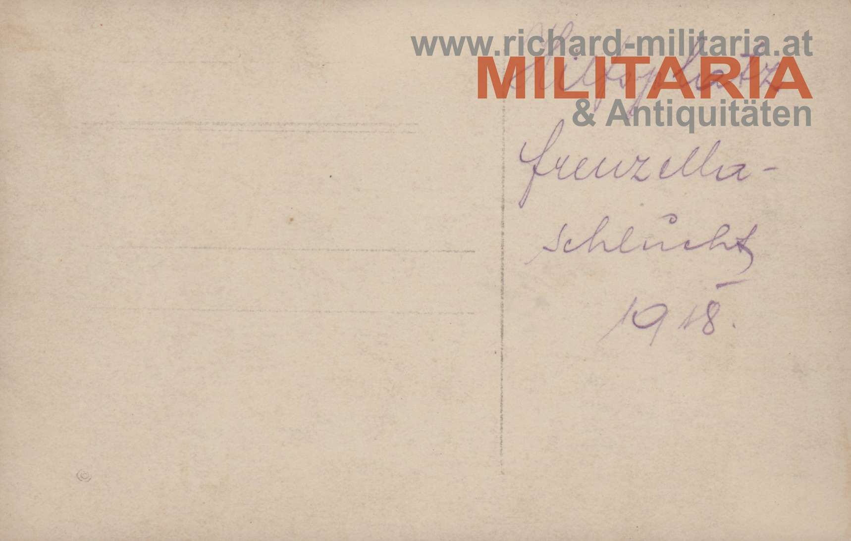 k.u.k. Hilfsplatz Fenzela-Schlucht (Sieben Gemeinden) 1918 - Soldaten mit Stahlhelmen