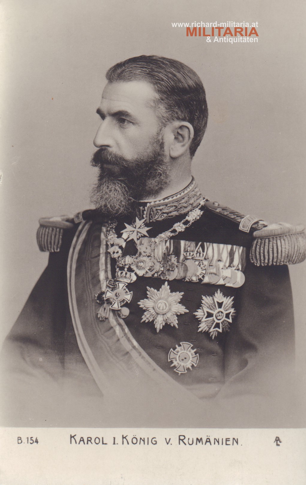 k.u.k. PK "Karol I. König v. Rumänien" - ungelaufen  