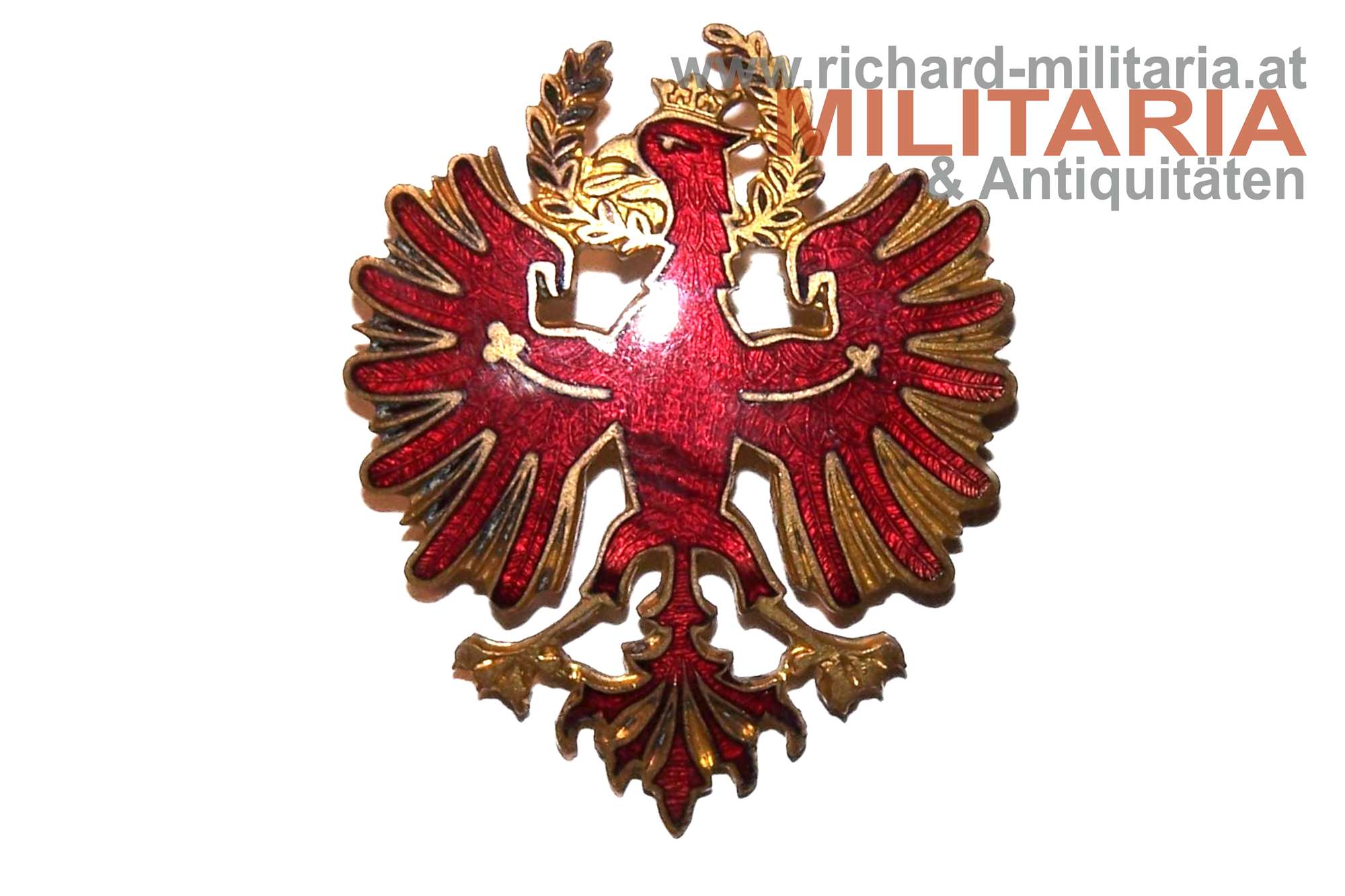 k.k. patriotisches Abzeichen - Tiroler Landesschützen Doppeladler