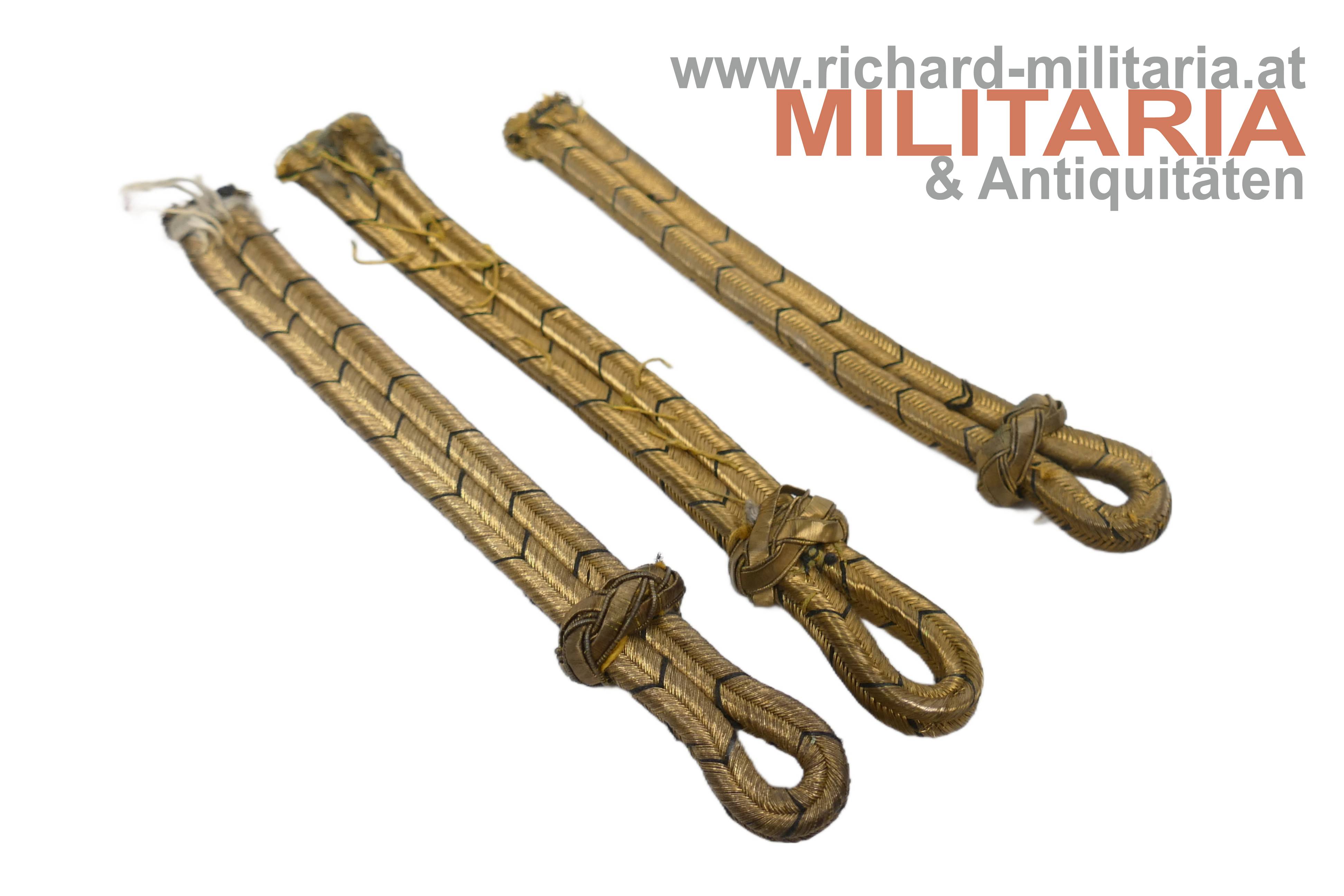 k.u.k. Achselspange - Offizier - Kavallerie & Artillerie