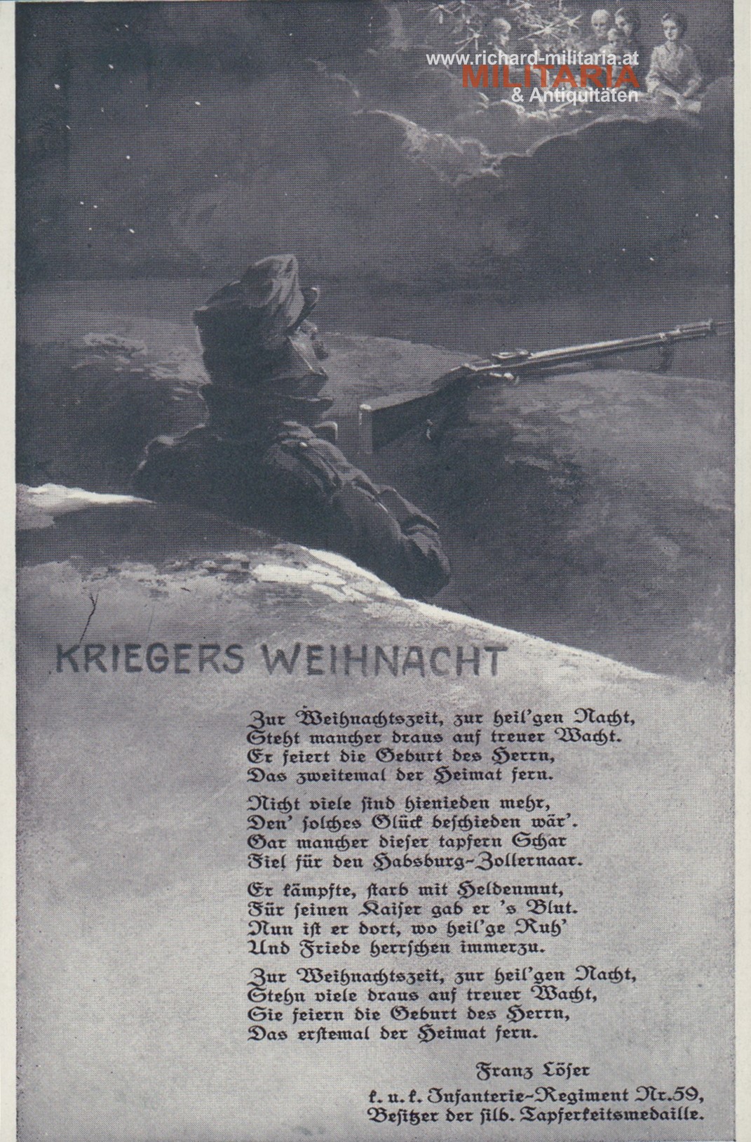 k.u.k. PK "Kriegers Weihnacht!" IR 59