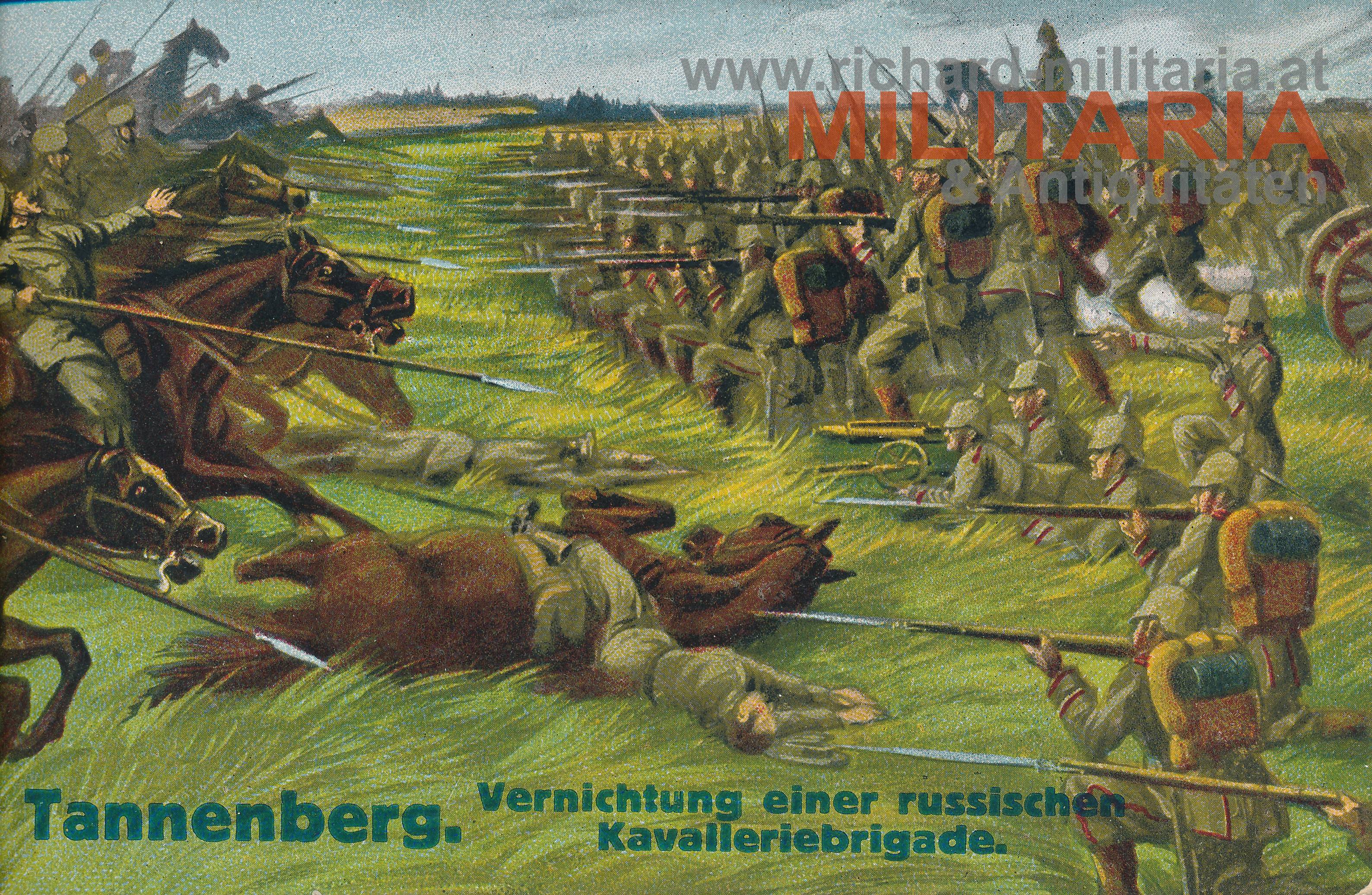Deutschland - PK - Tannenberg - Vernichtung einer russ. Kavalleriebrigade