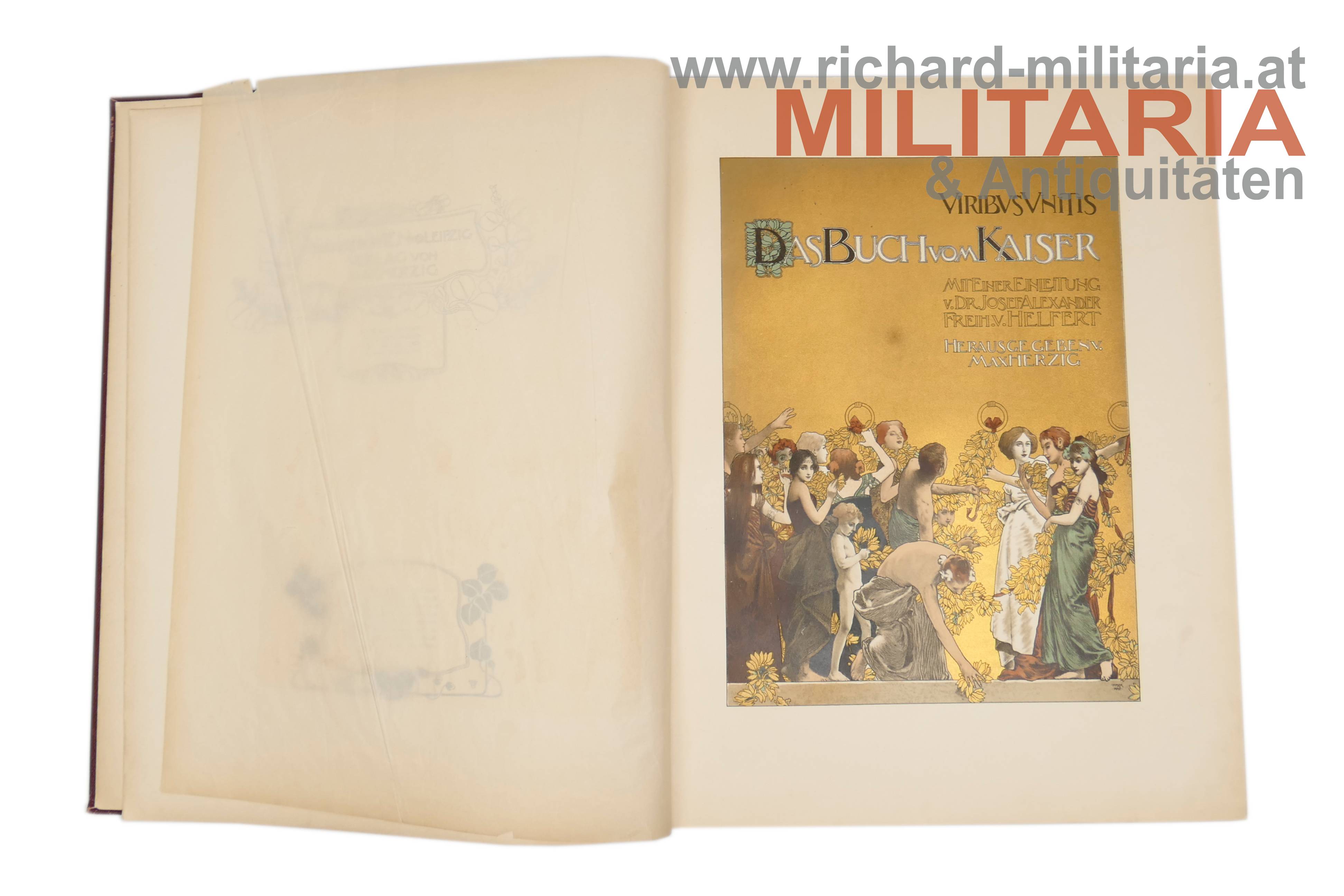 Viribus Unitis - Das Buch vom Kaiser - 1908