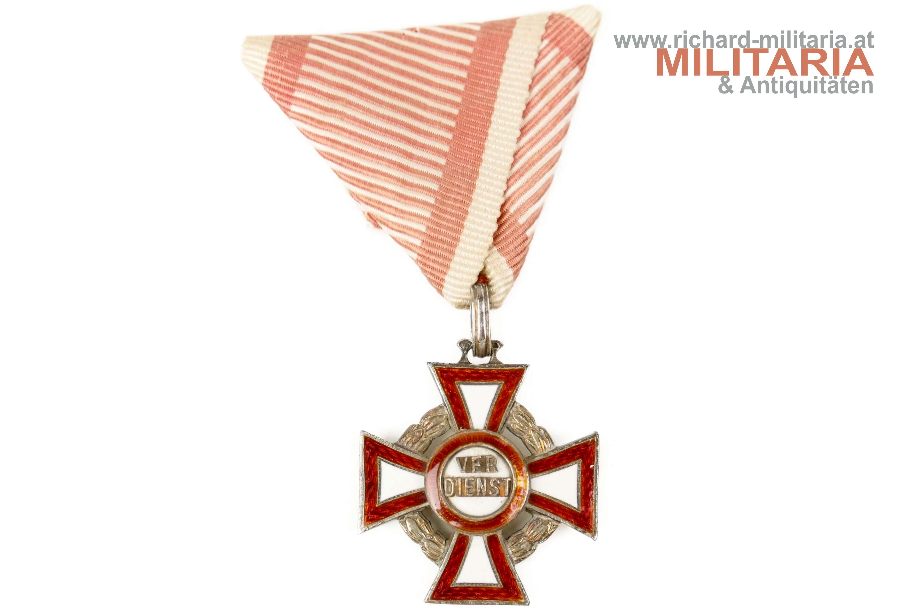 k.u.k. Militärverdienstkreuz III. Klasse mit KD - G.A. Scheid