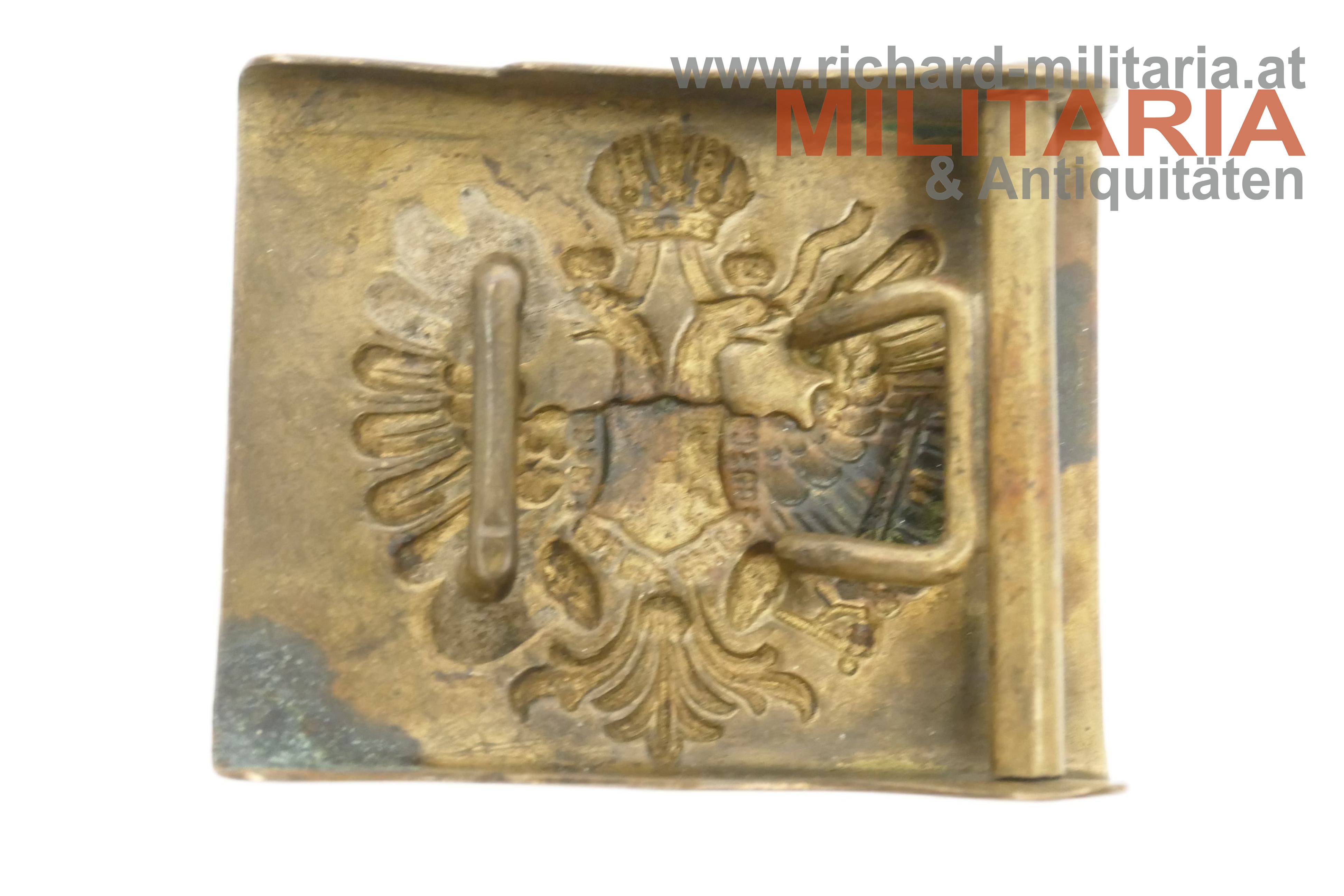 k.u.k. Leibriemenschliesse (Koppelschloss) Mannschaft/UO
