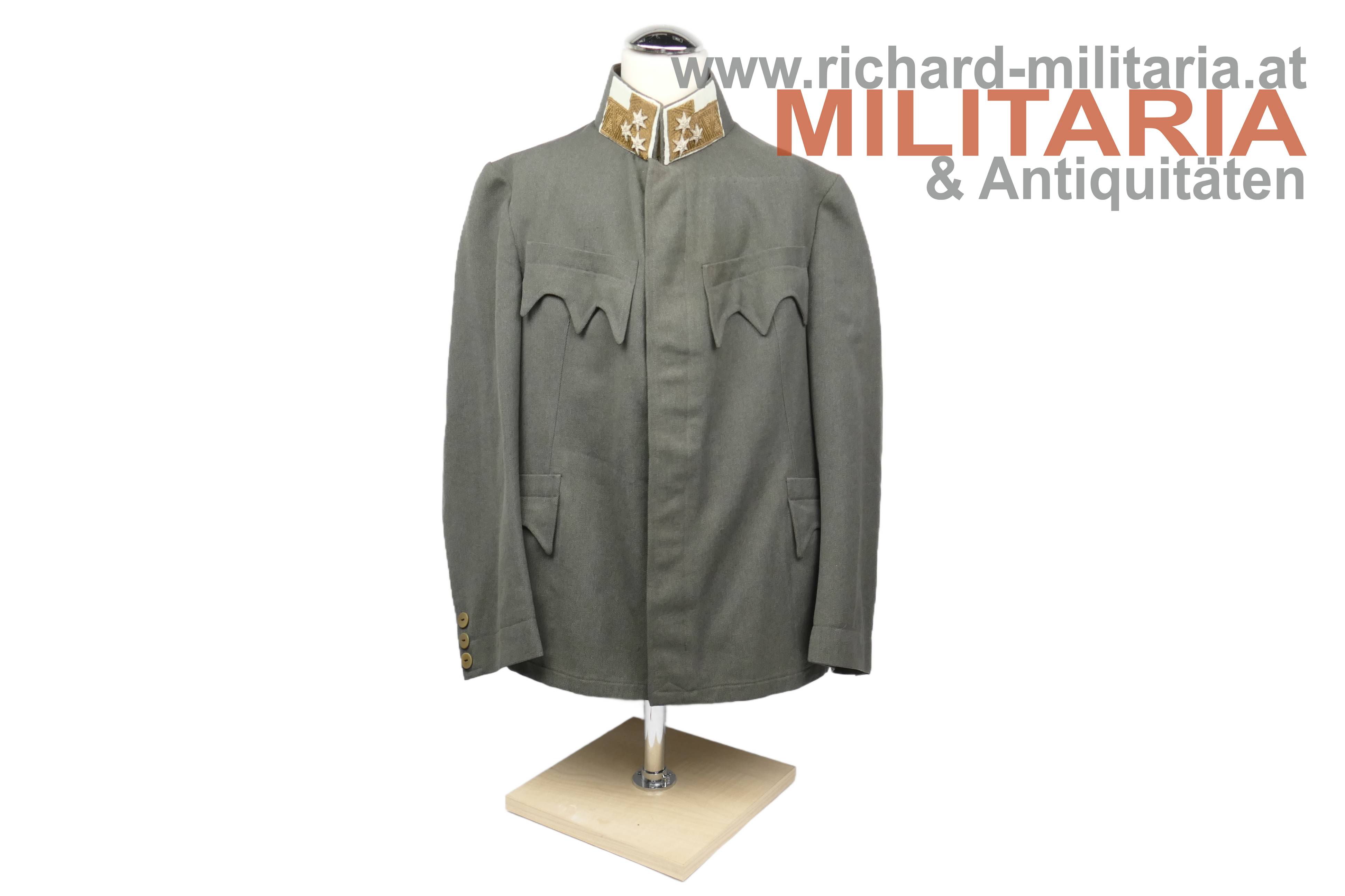 k.u.k. feldgraue Bluse M1915 - Oberst - Infanterie Regiment Nr. 92