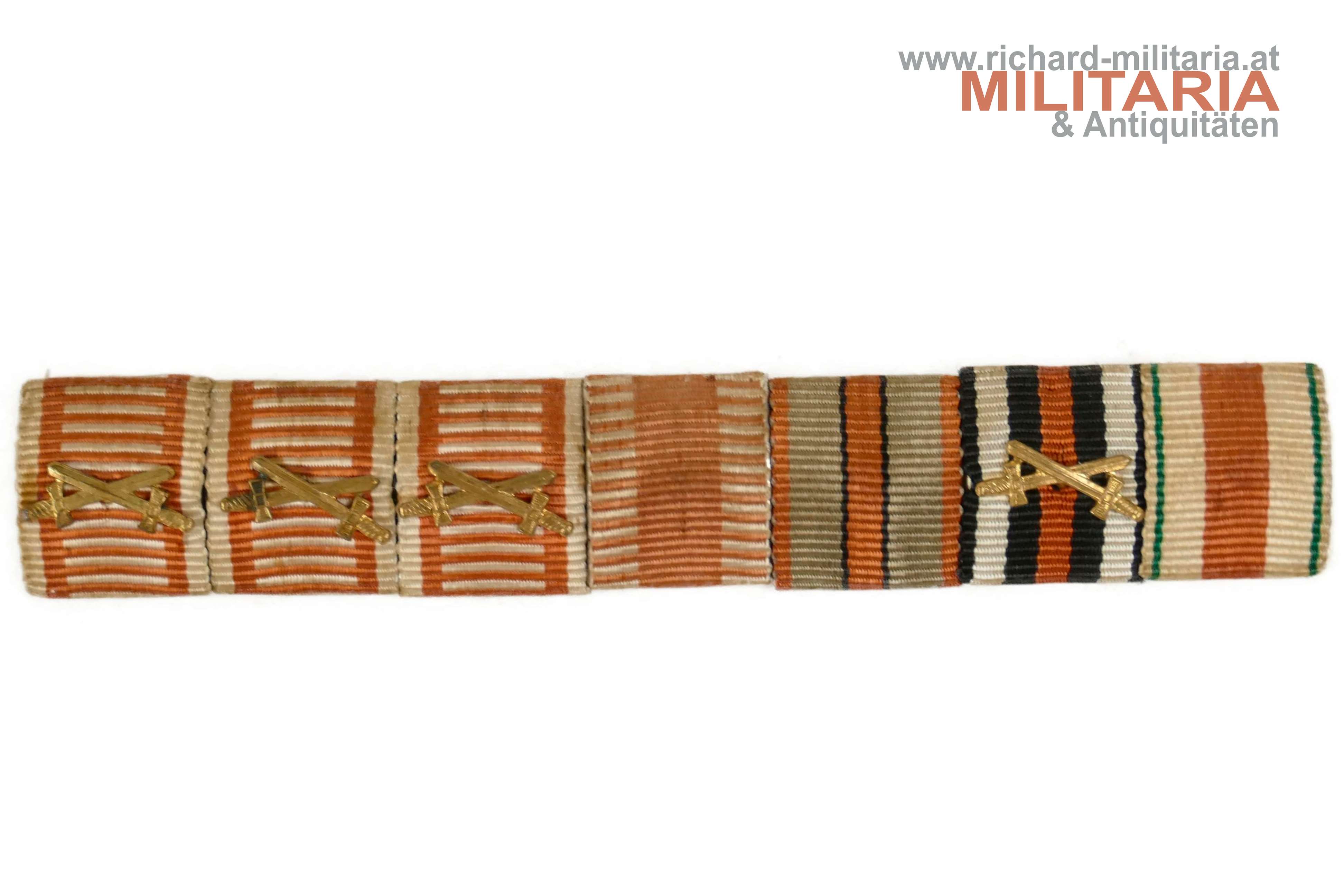 k.u.k. Feldspange - 7teilig - Offizier
