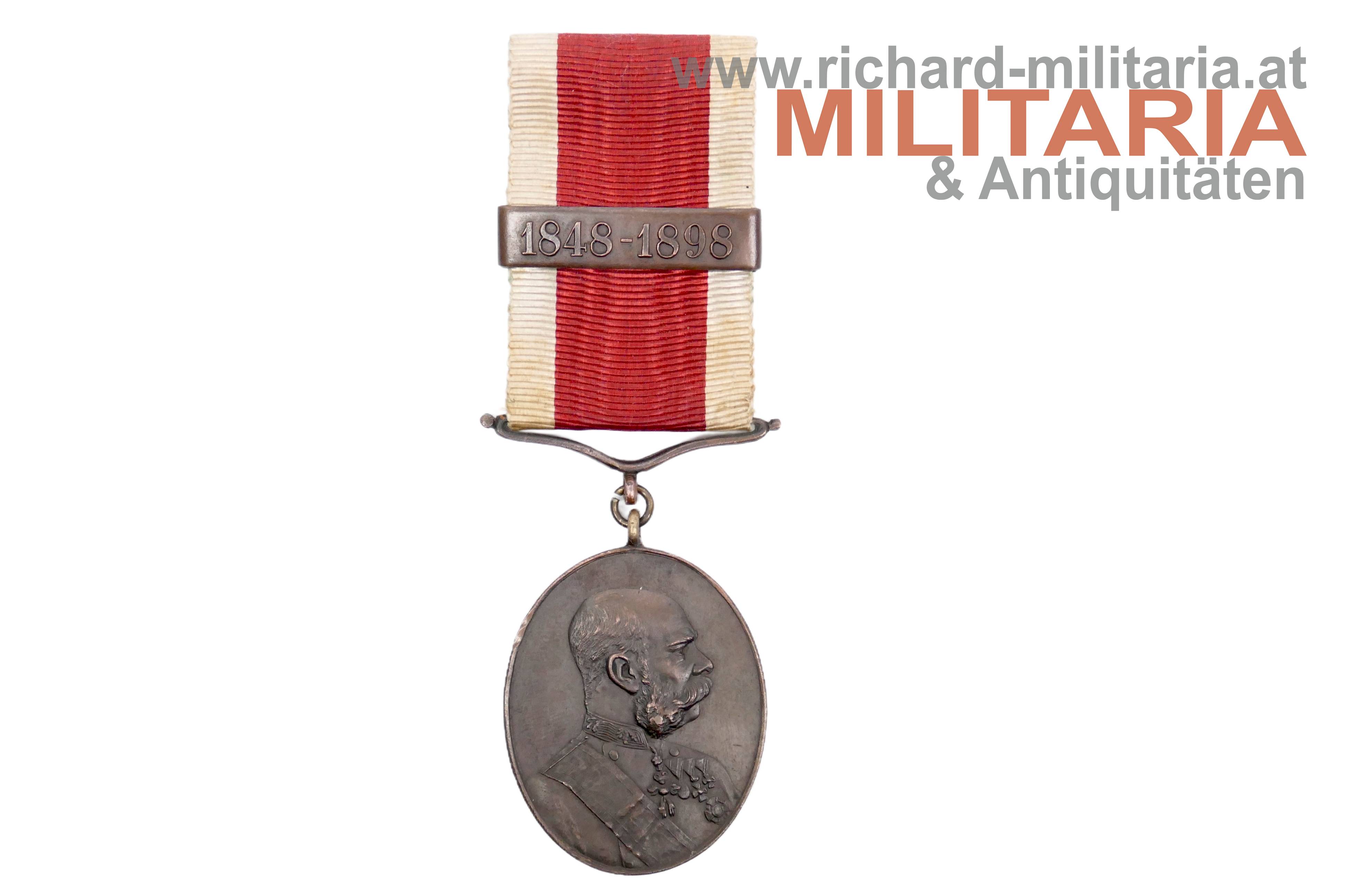 k.u.k. Bronzene Jubiläums-Hofmedaille für Zivilisten