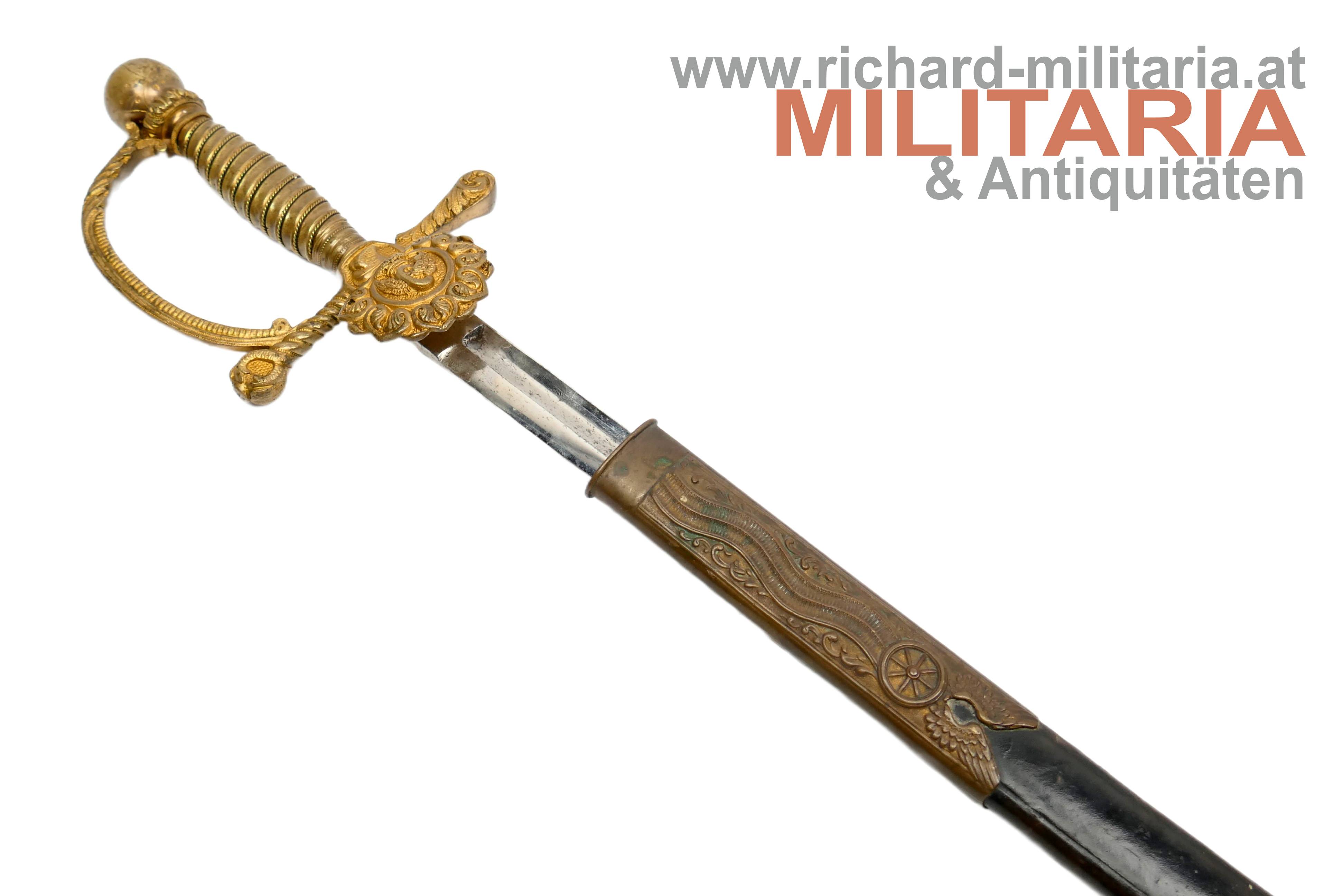 k.k. Degen für Beamte der österreichischen Staatsbahnen M1891