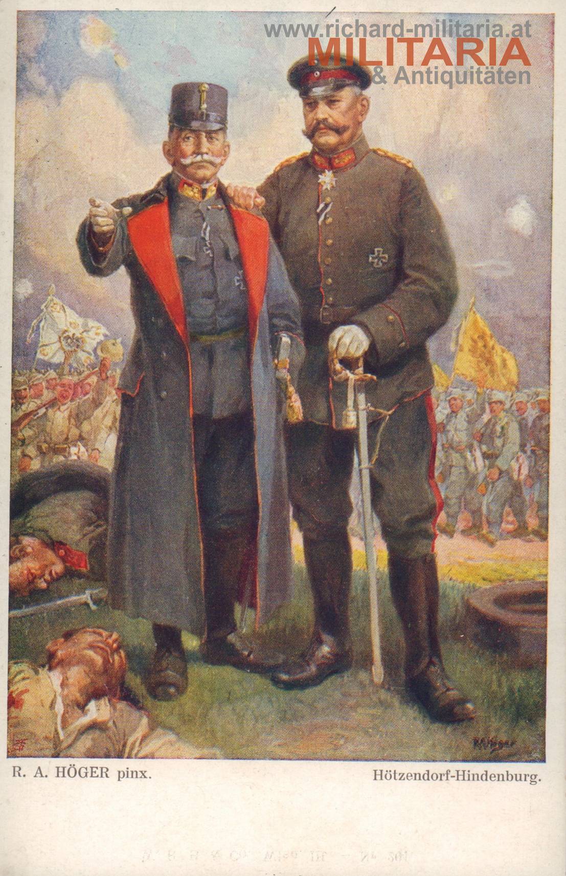 k.u.k. PK - Conrad von Hötzendorf & Paul von Hindenburg