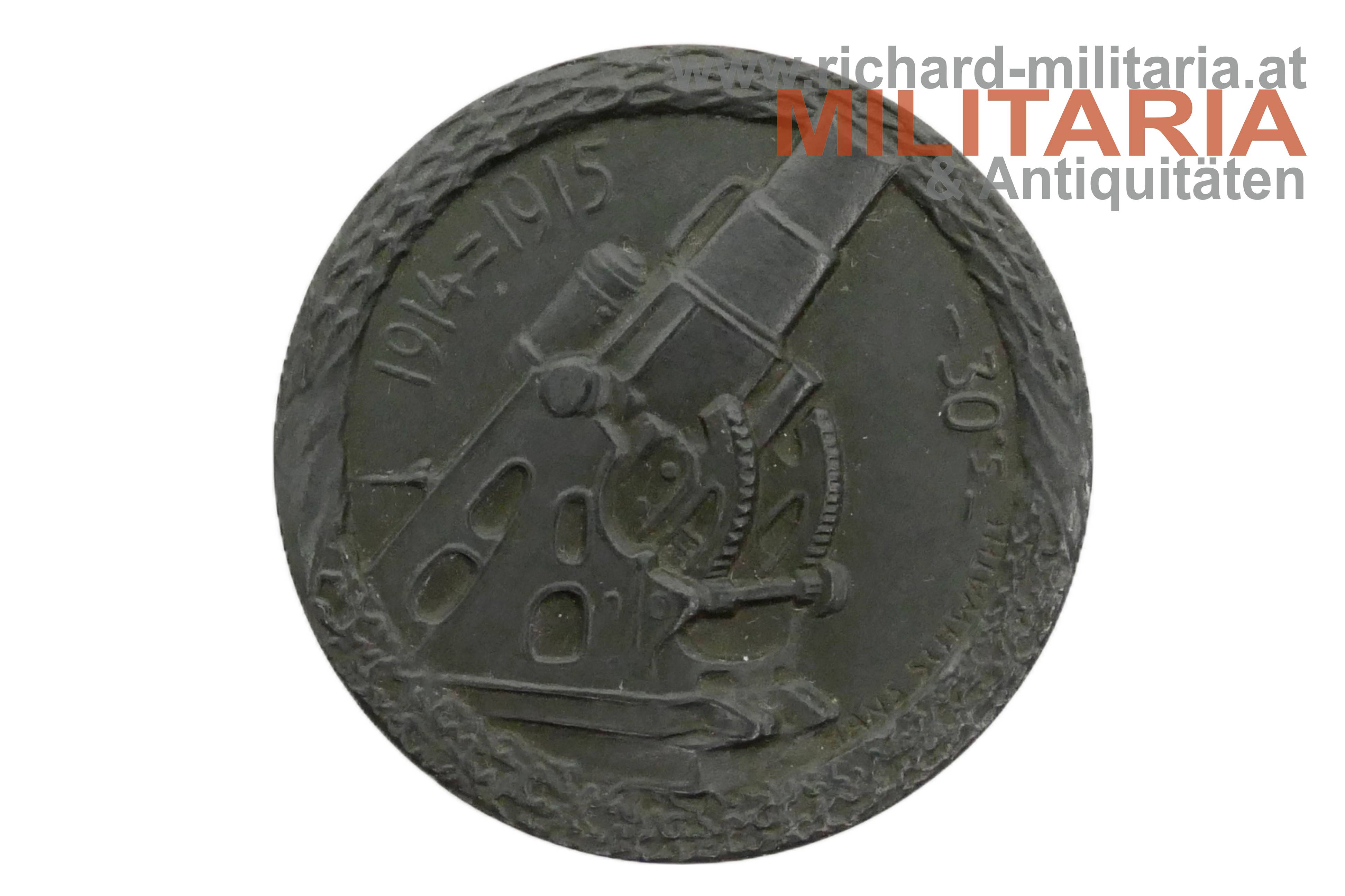 k.u.k. offizielle Kriegsfürsorge "Eiserne Medaille" im originalen Kartonetui