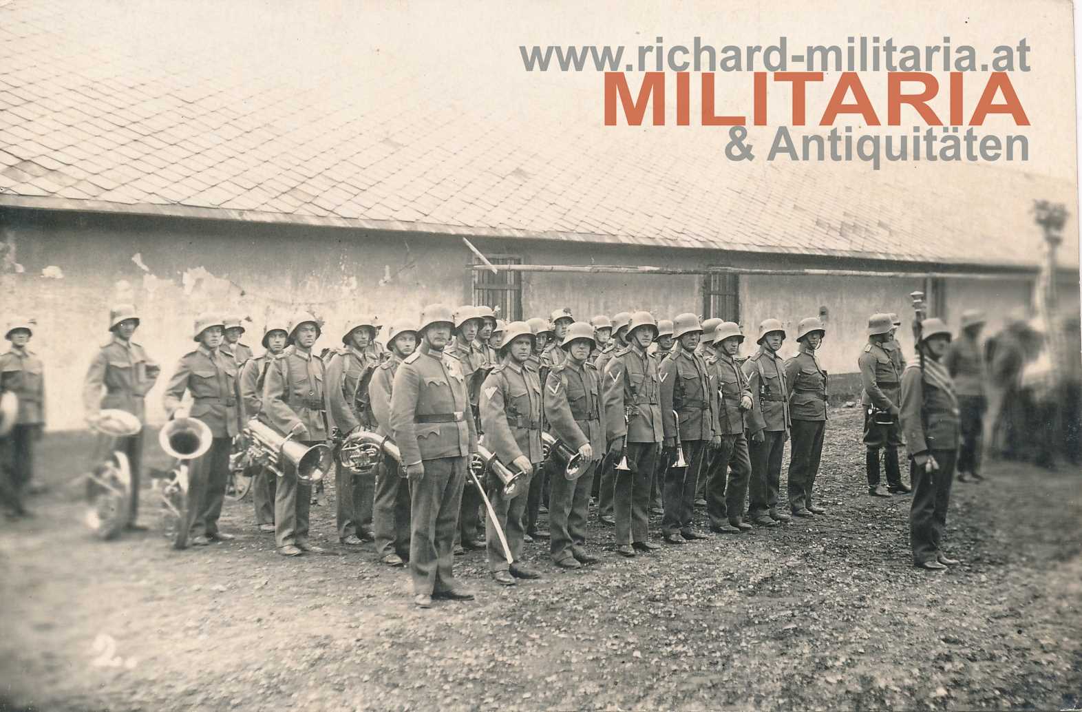 Foto - Österr. Bundesstaat - Beeidigung 1930 Artilleriekaserne Klagenfurt  