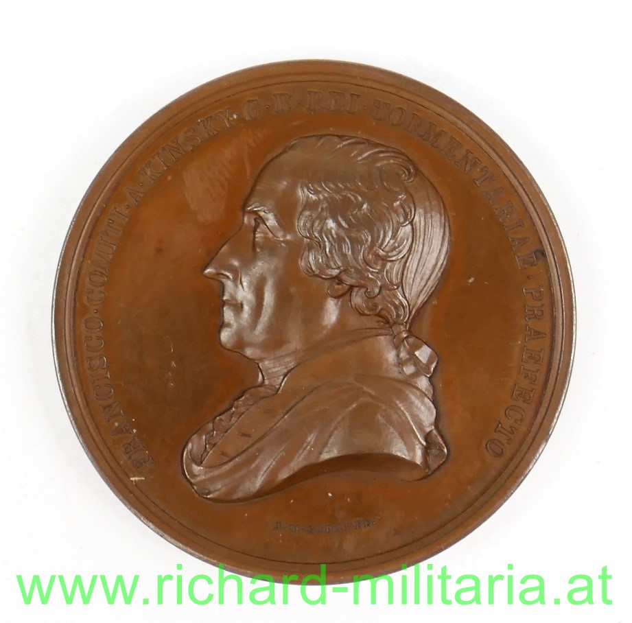 MILAK - Wr. Neustadt/ Franz Josef Graf Kinsky (1737-1805) - Medaille