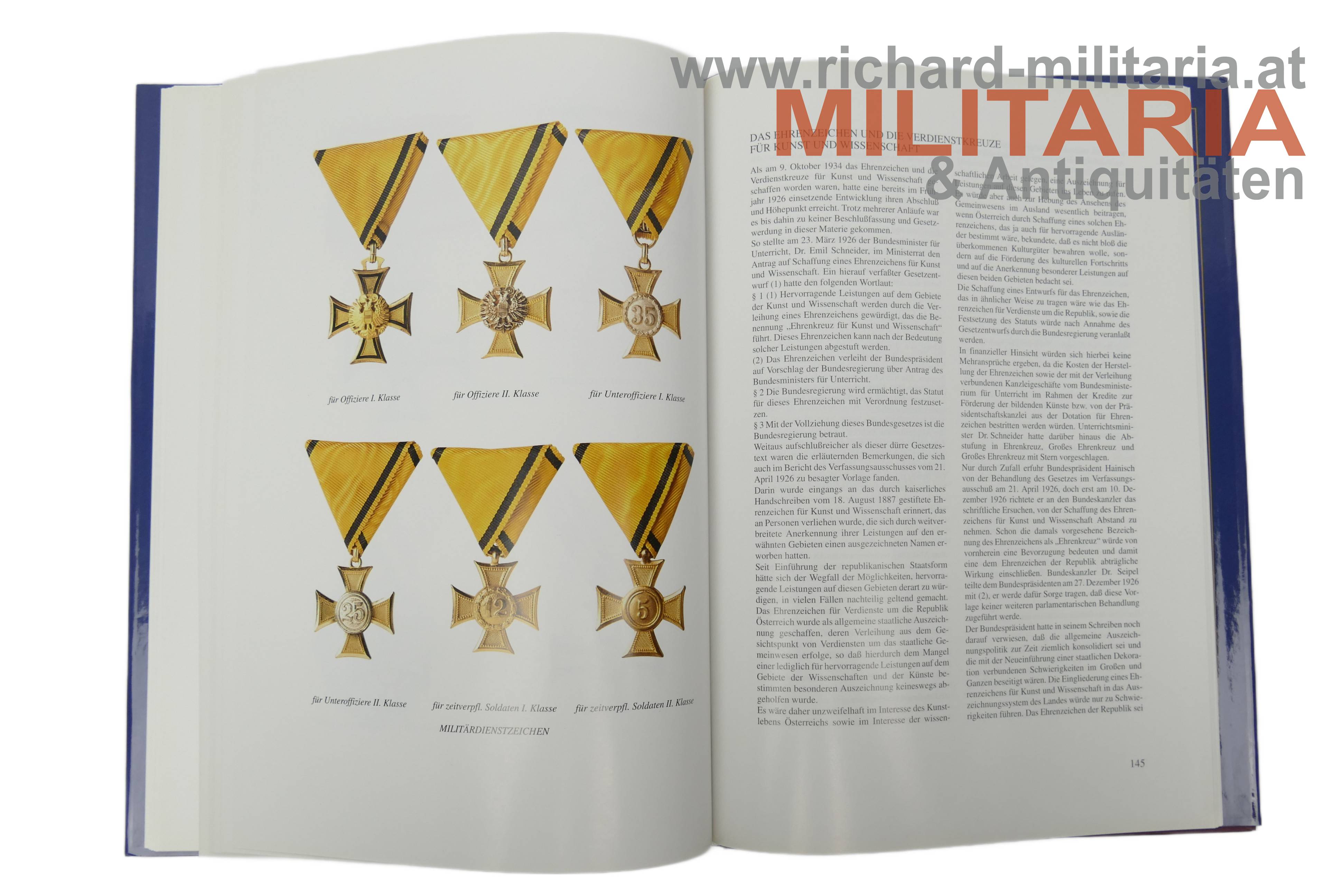 Ehrenzeichen und Orden im Österreich der Zwischenkriegszeit 1918-1938