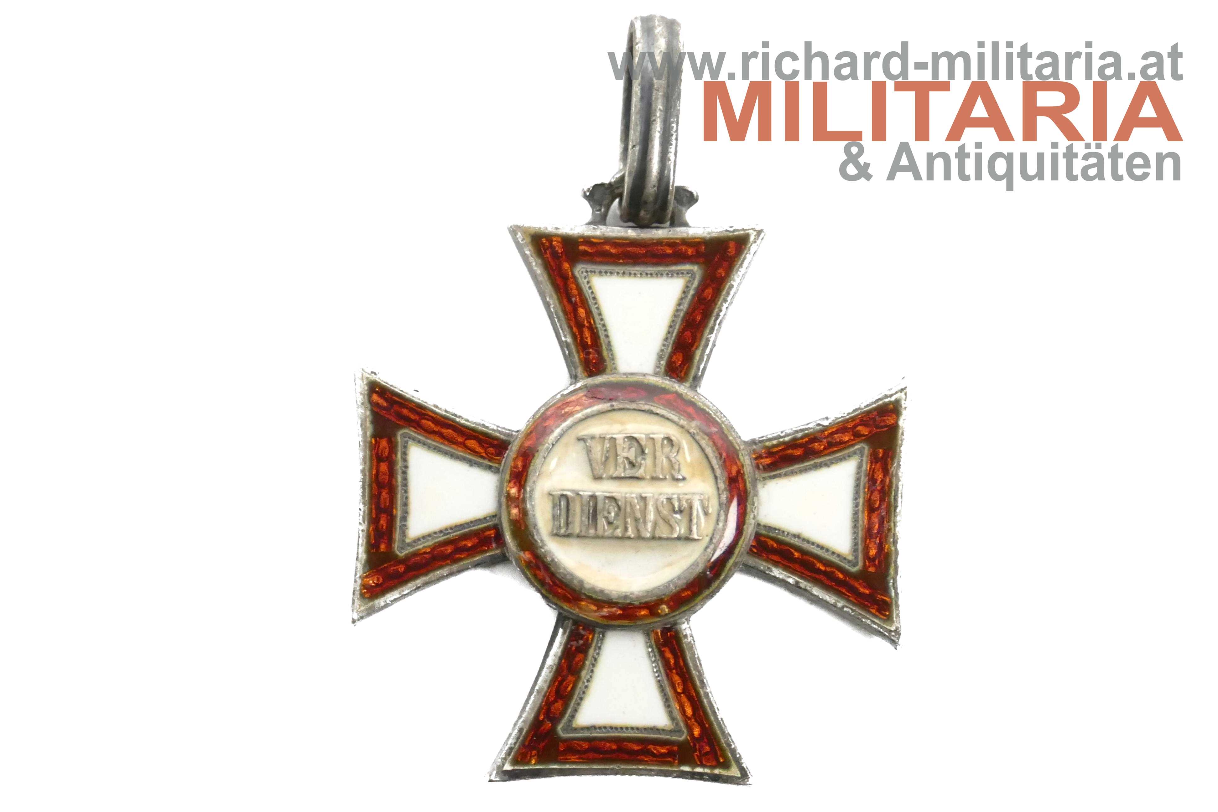 k.u.k. Militärverdienstkreuz 3. Klasse - restauriert
