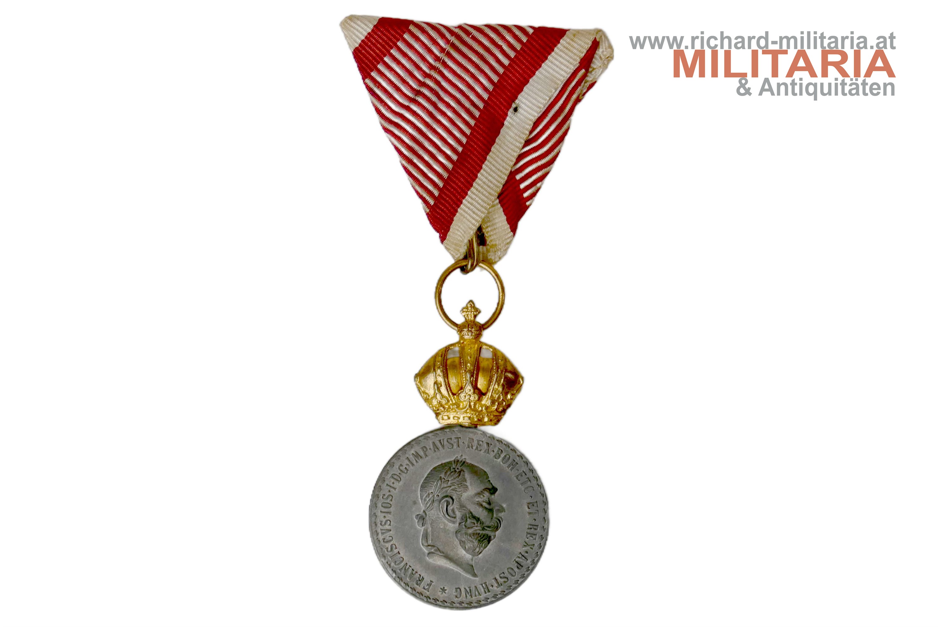 k.u.k. Signum Laudis Kaiser Franz Josef - KRIEGSMETALL