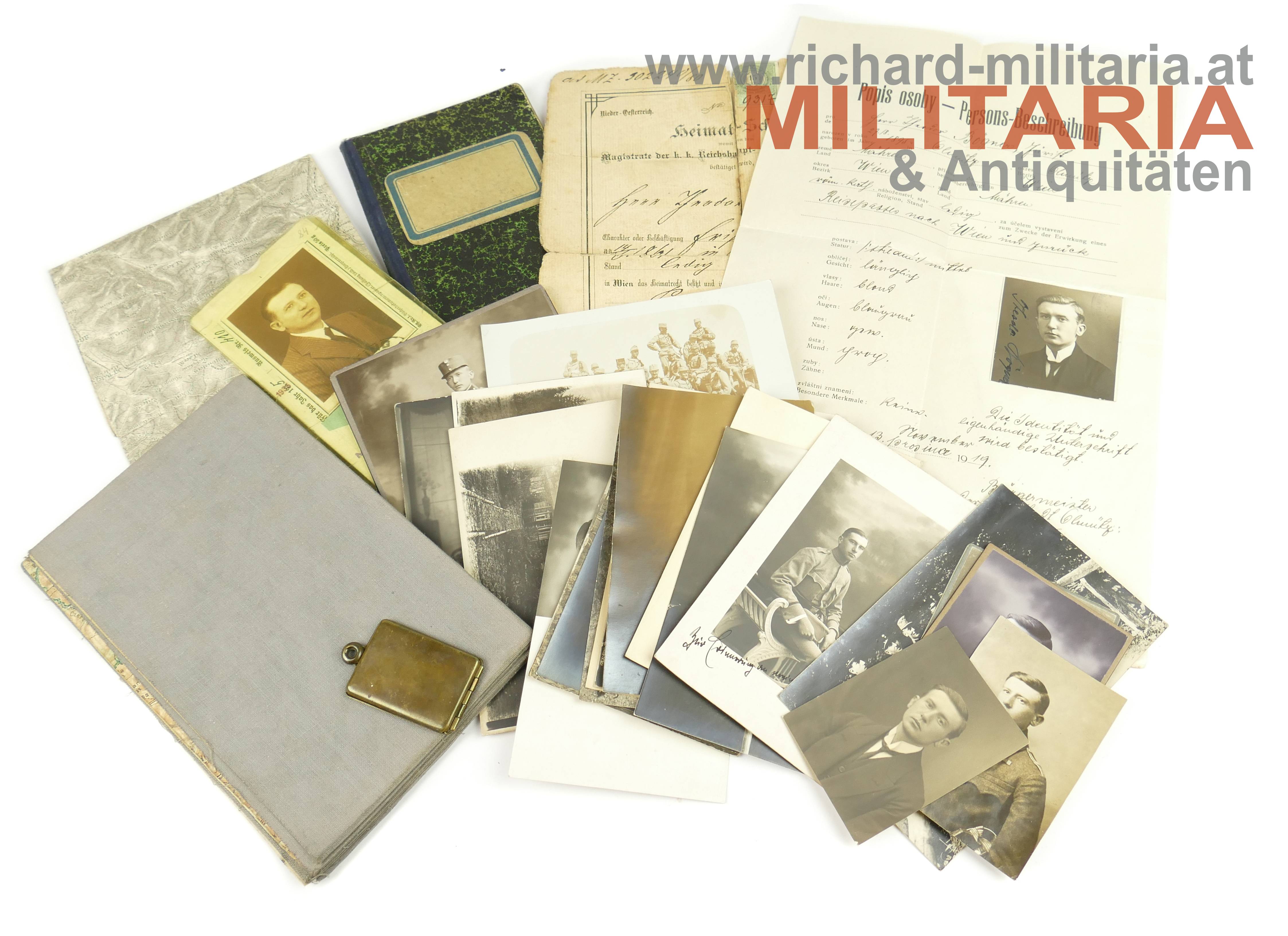 Nachlass - Dr. Theodor Bögner - Monarchie - Österreich Zwischenkriegszeit 