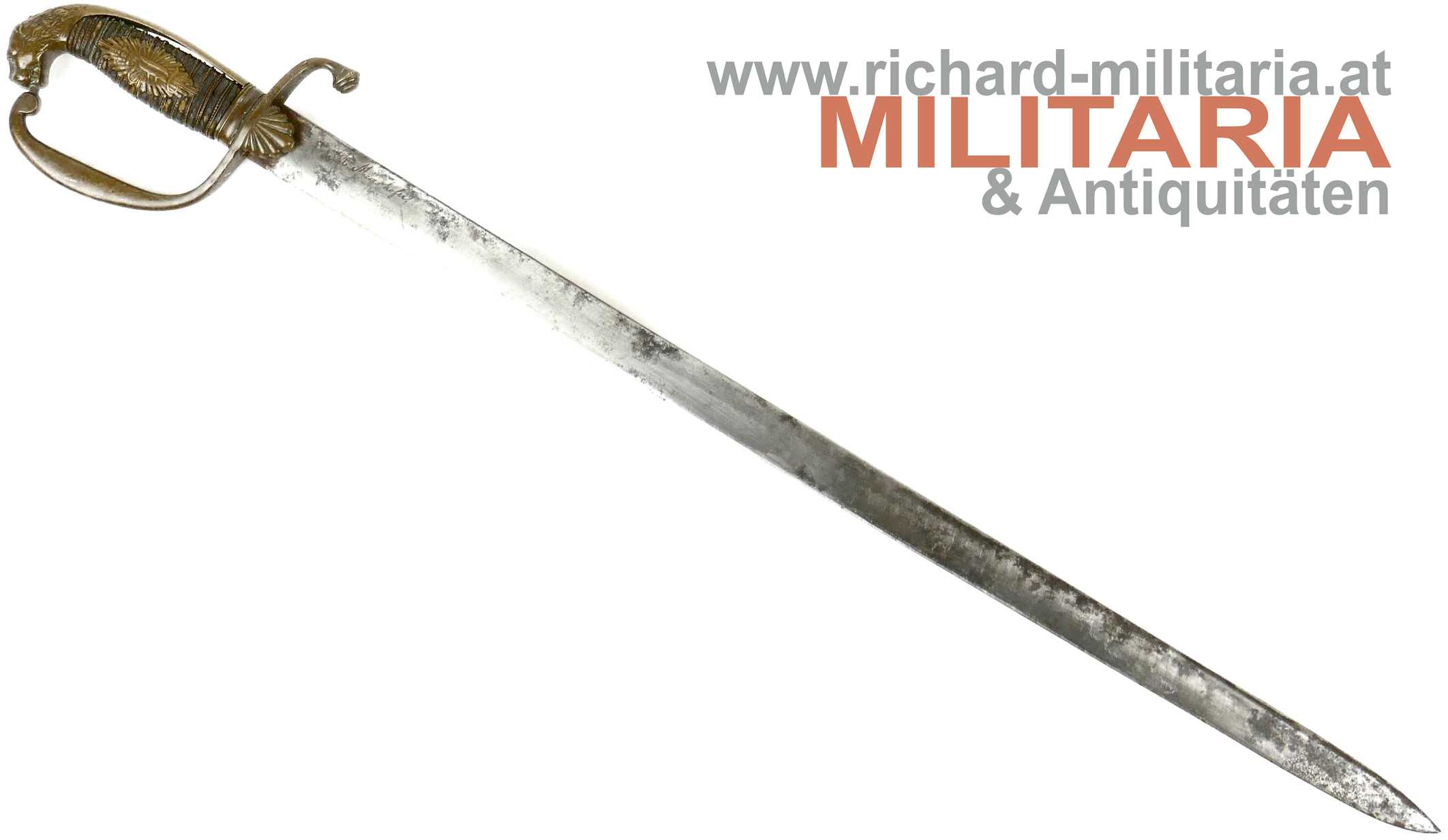 Deutschland - Säbel mit Löwenkopf "Meirshofer" - um 1780/1800 