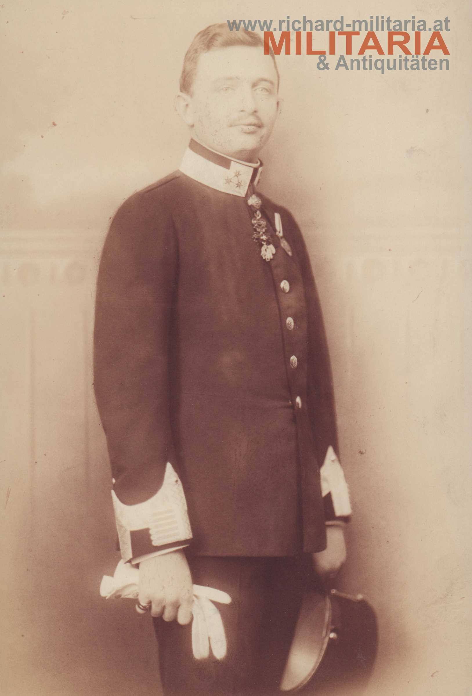 Foto Kaiser Karl als Oberst in ungarischer Uniform