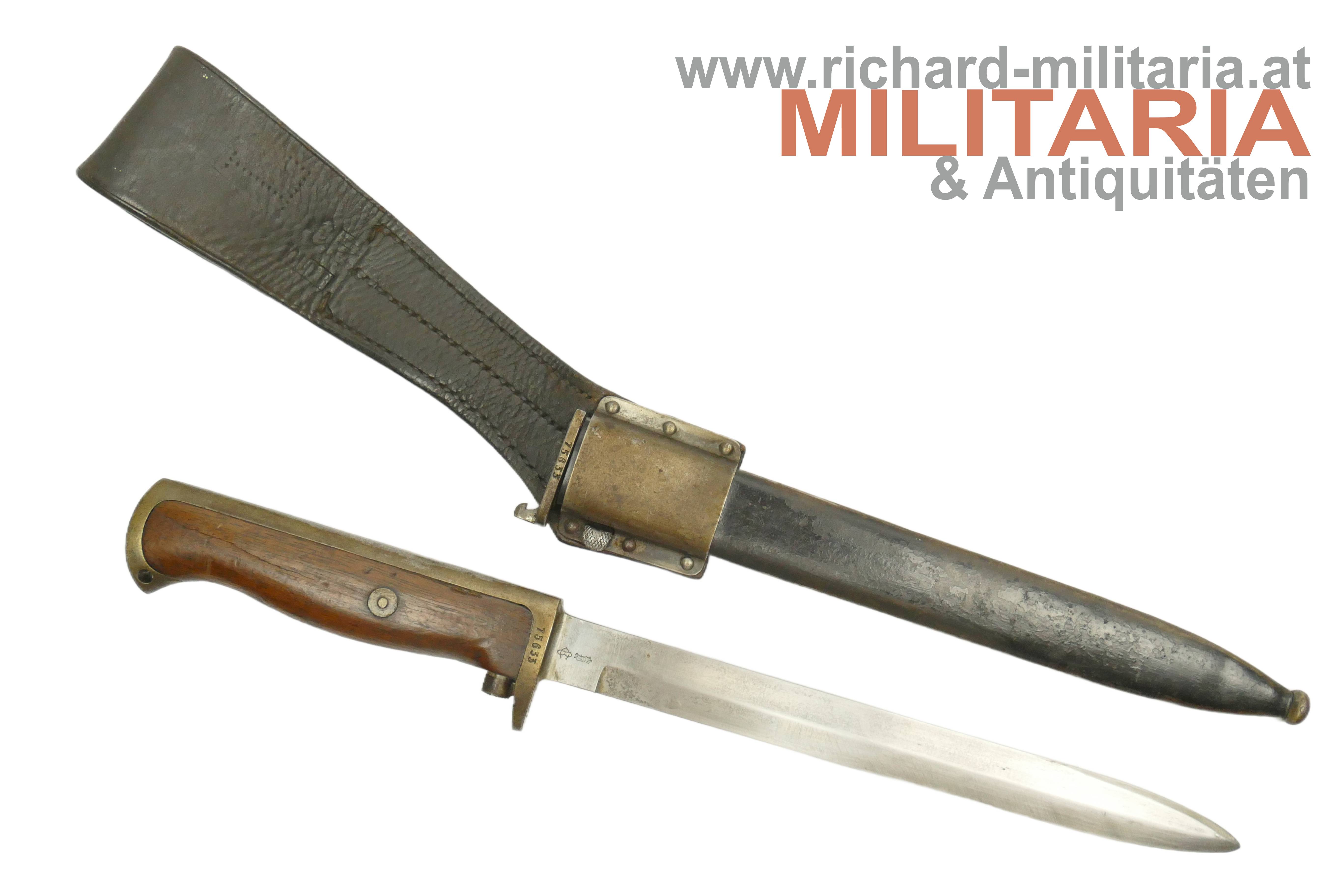 Norwegen - Krag-Jorgensen Bajonett M1894 - nummerngleich 