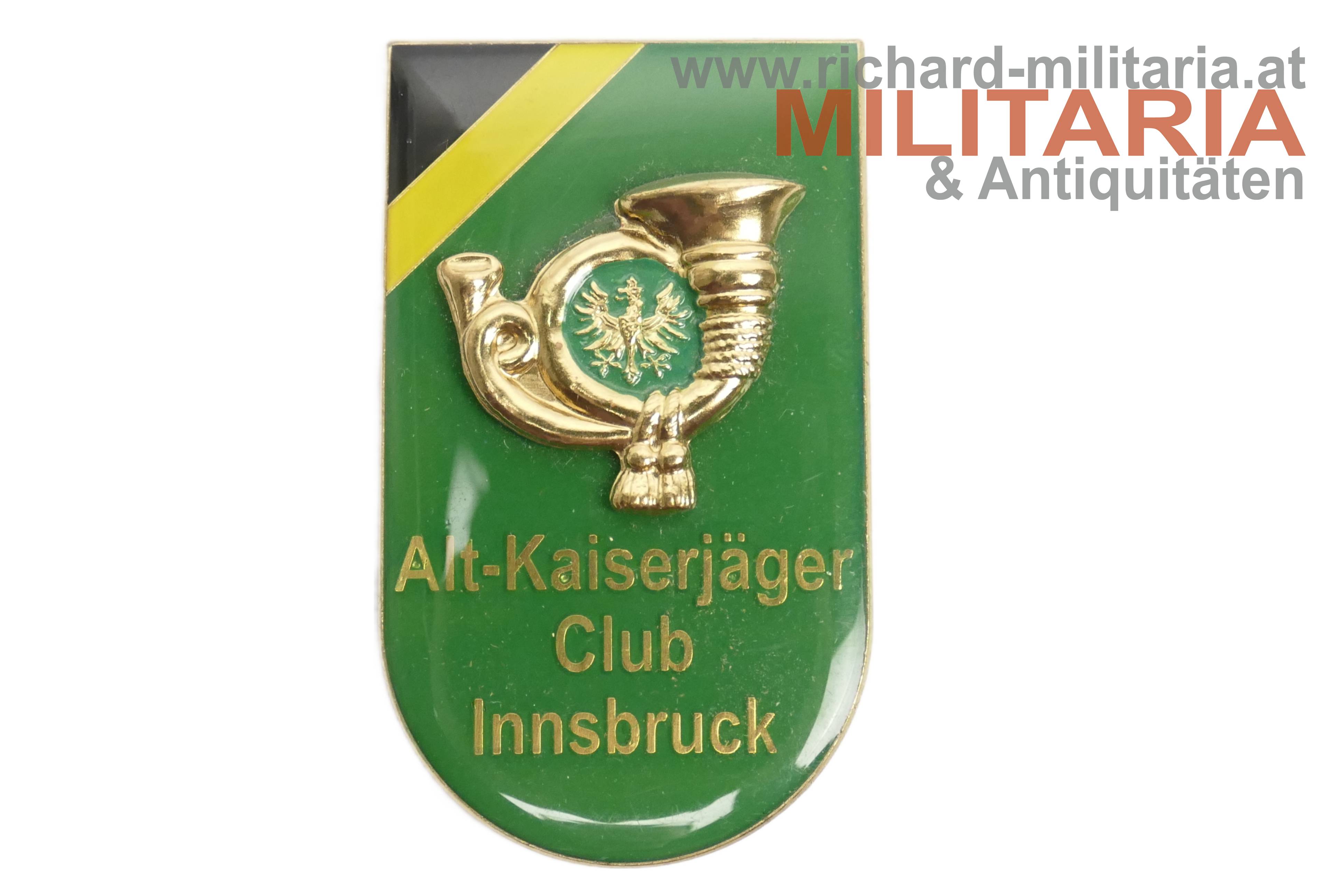 Abzeichen - Alt-Kaiserjäger Club Innsbruck