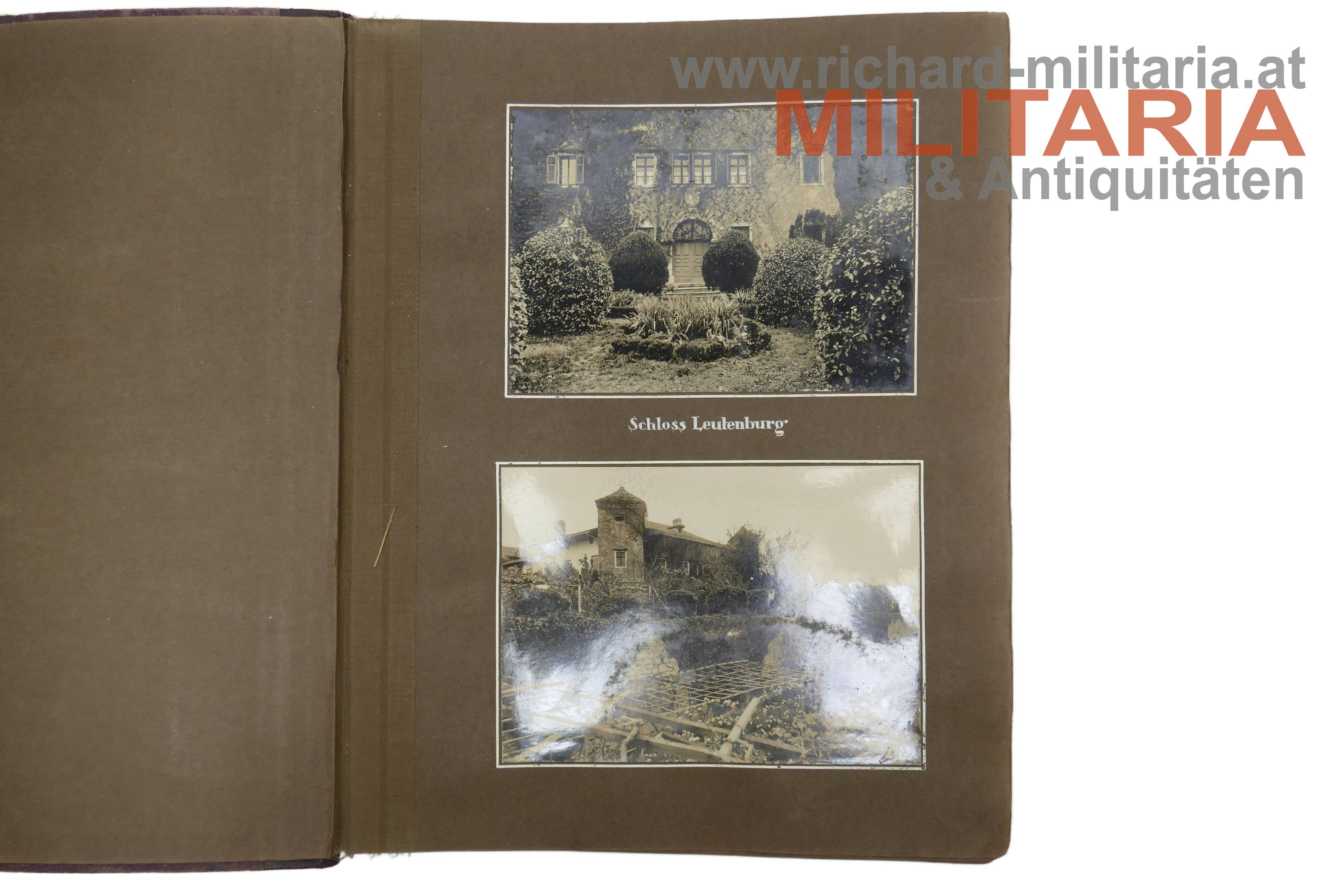 k.u.k. Fotoalbum Fliegertruppe Flik 32 - Italien Front 1917/18 - Herbstoffensive Duino